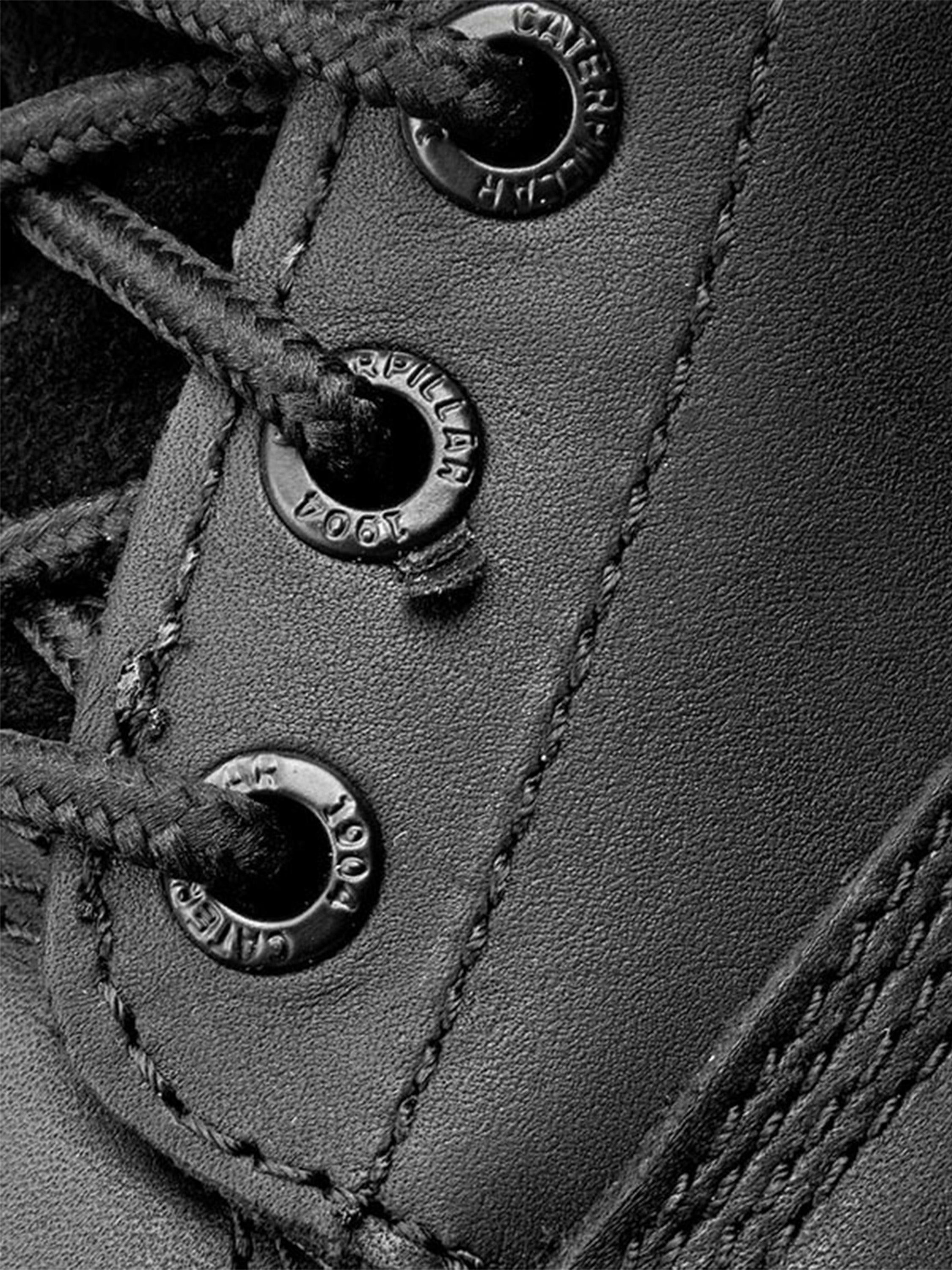 Caterpillar Men's Holton Steel Toe S3 HRO SRC Work Boot #color_Black