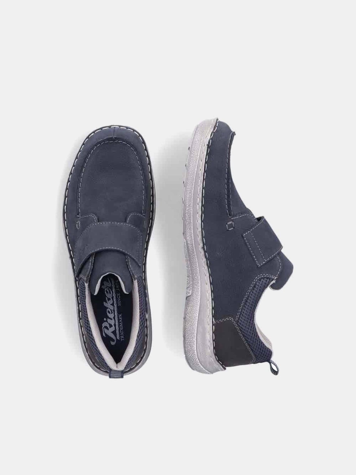 Rieker 03058 Men's Casual Shoes #color_Navy