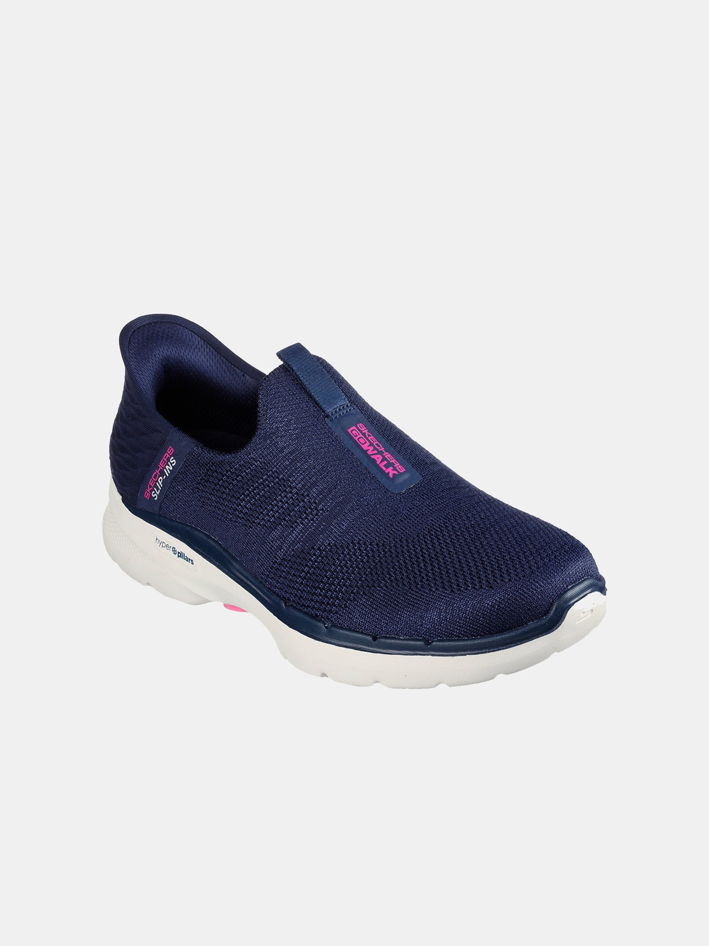 Skechers Women's GO WALK 6 - Fabulous View Shoes #color_Navy
