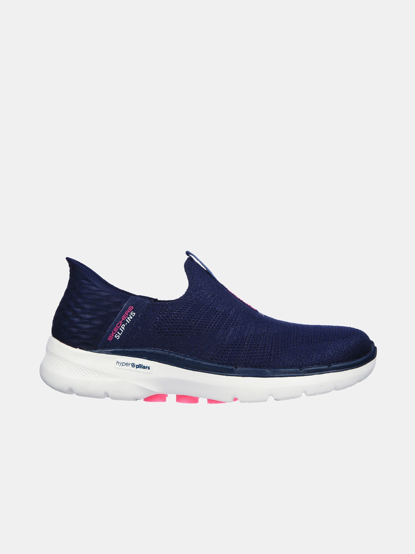 Skechers Women's GO WALK 6 - Fabulous View Shoes #color_Navy