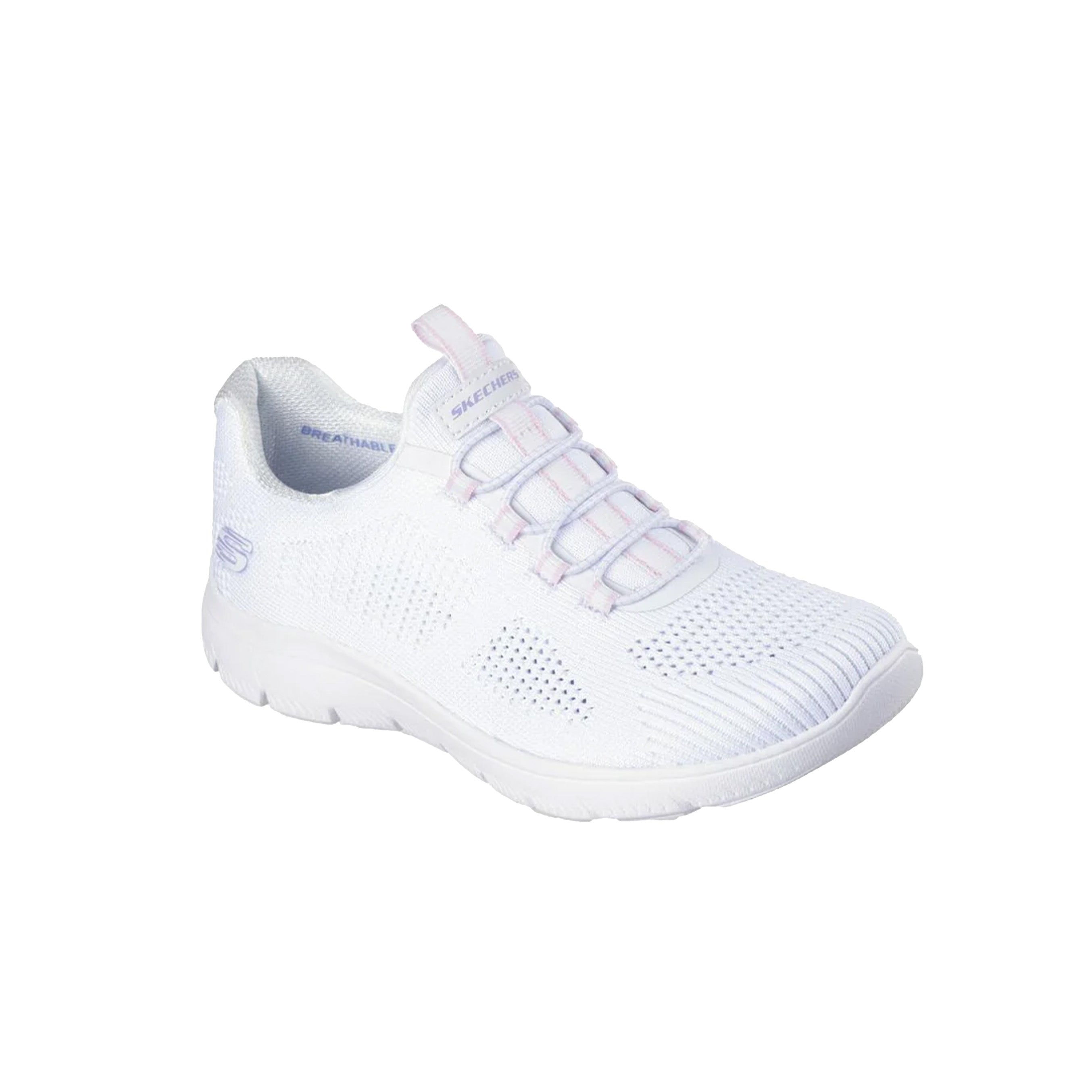 Skechers Women's Arch Fit Summits - Day Dreamer Shoes #color_White