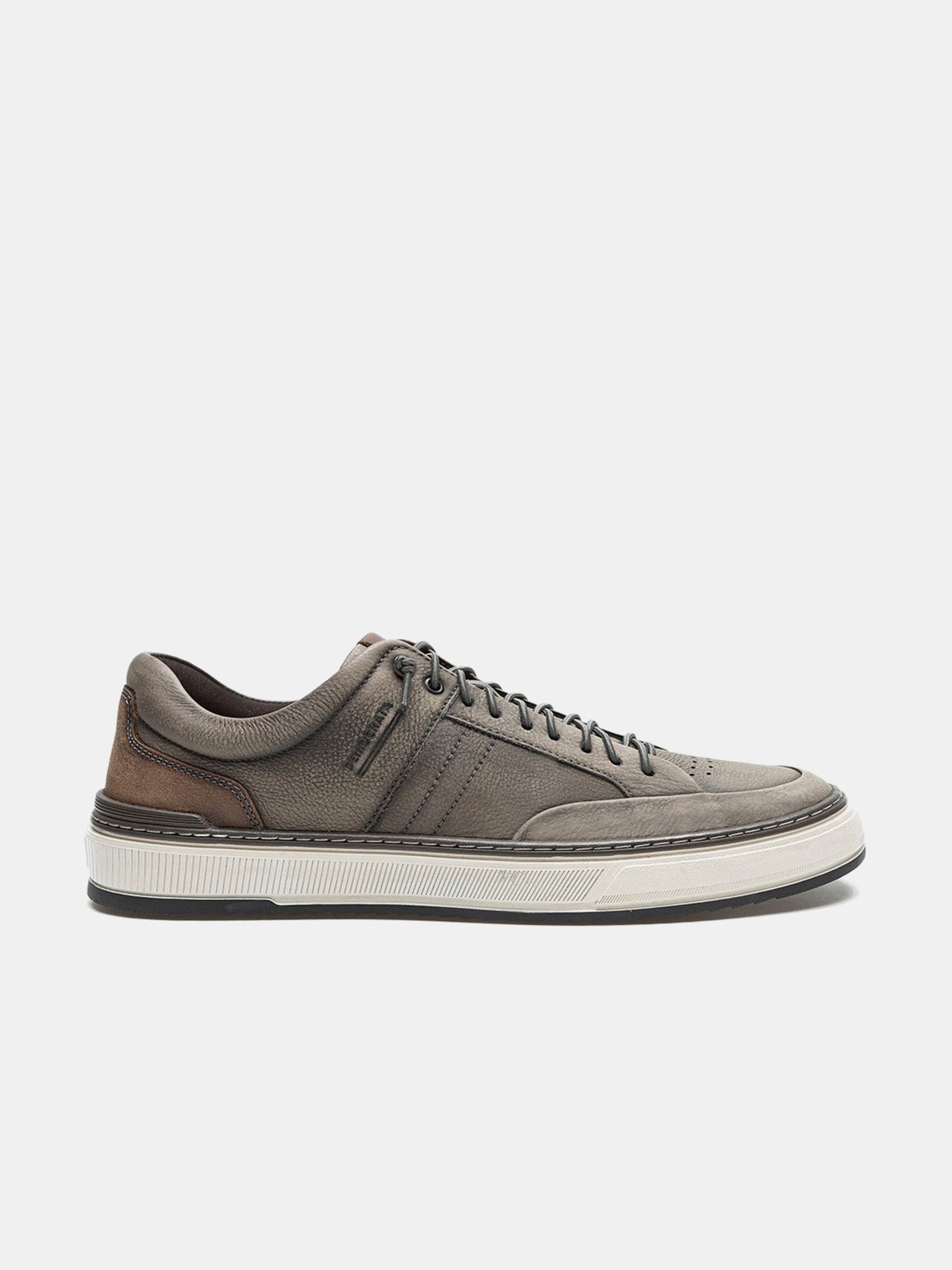 Democrata Men's Denim City Sneakers #color_Gray