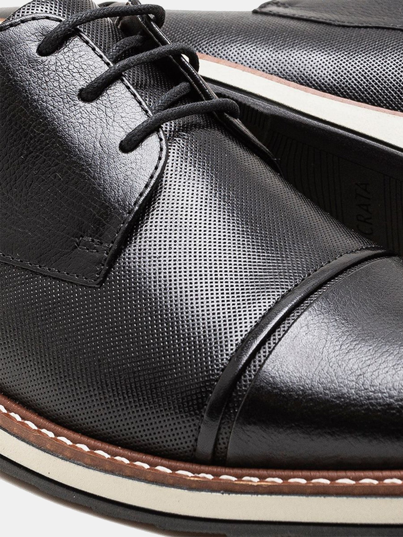 Democrata Men's Metropolitan Oliver Shoes #color_Black