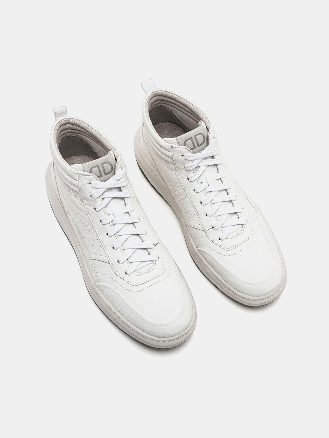 Democrata Men's John Denim Boots #color_White