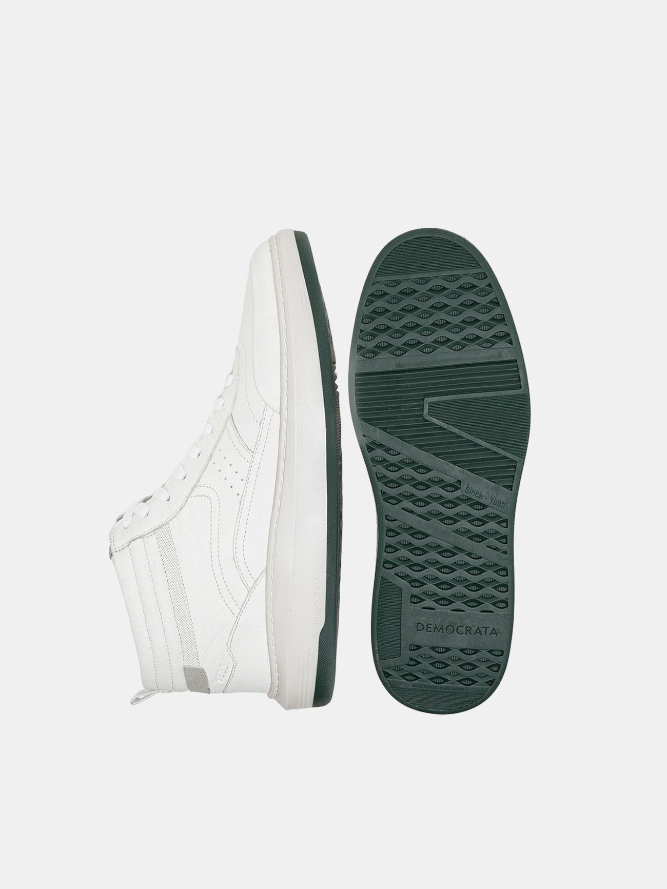Democrata Men's John Denim Boots #color_White