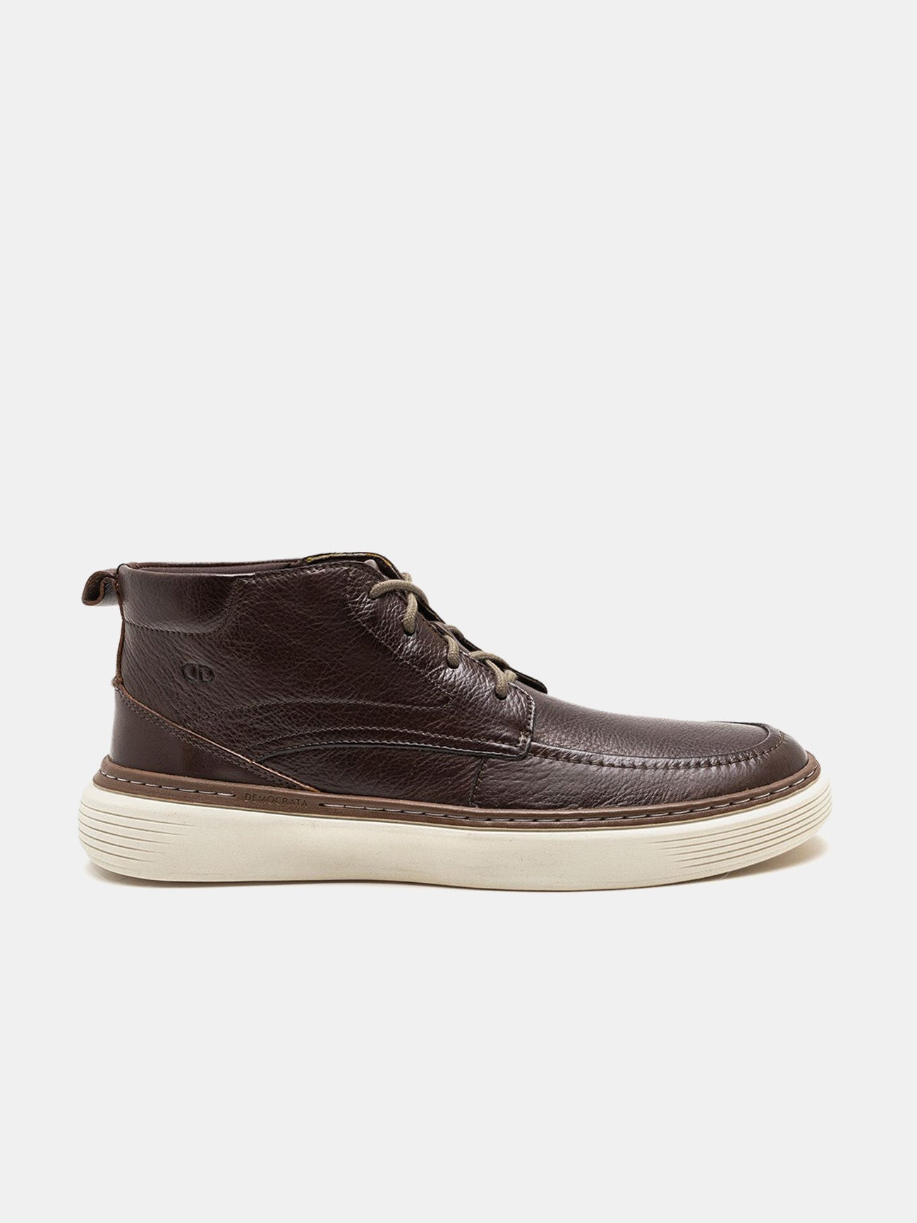 Democrata Men's Clash Denim Boots #color_Brown