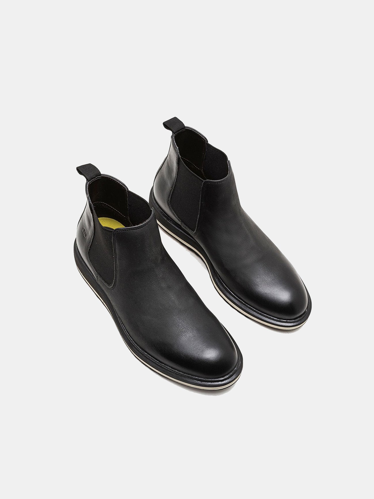 Democrata Men's Garage Trattore Boots #color_Black