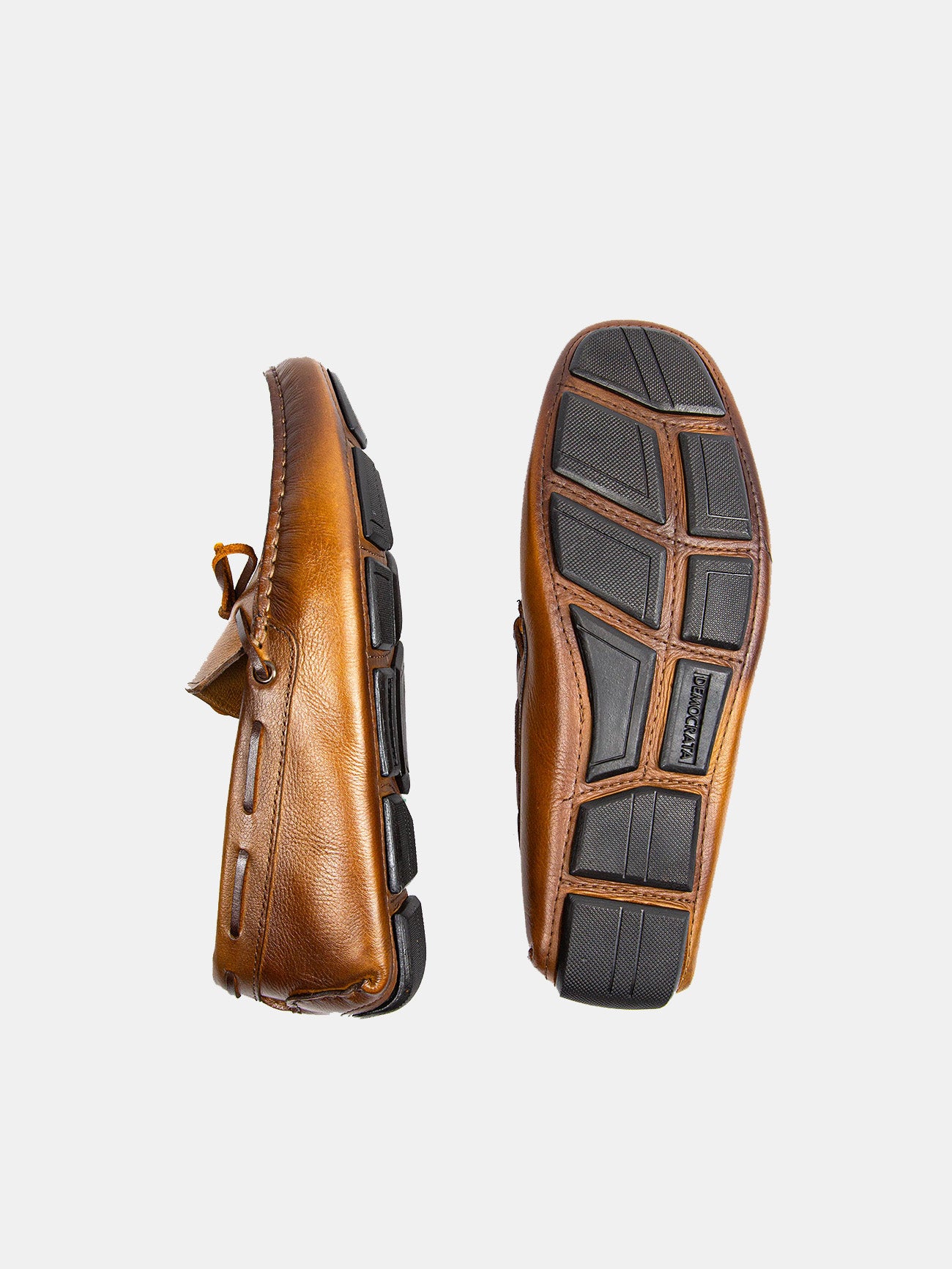 Democrata Laguna Men's Boat Shoes #color_Tan