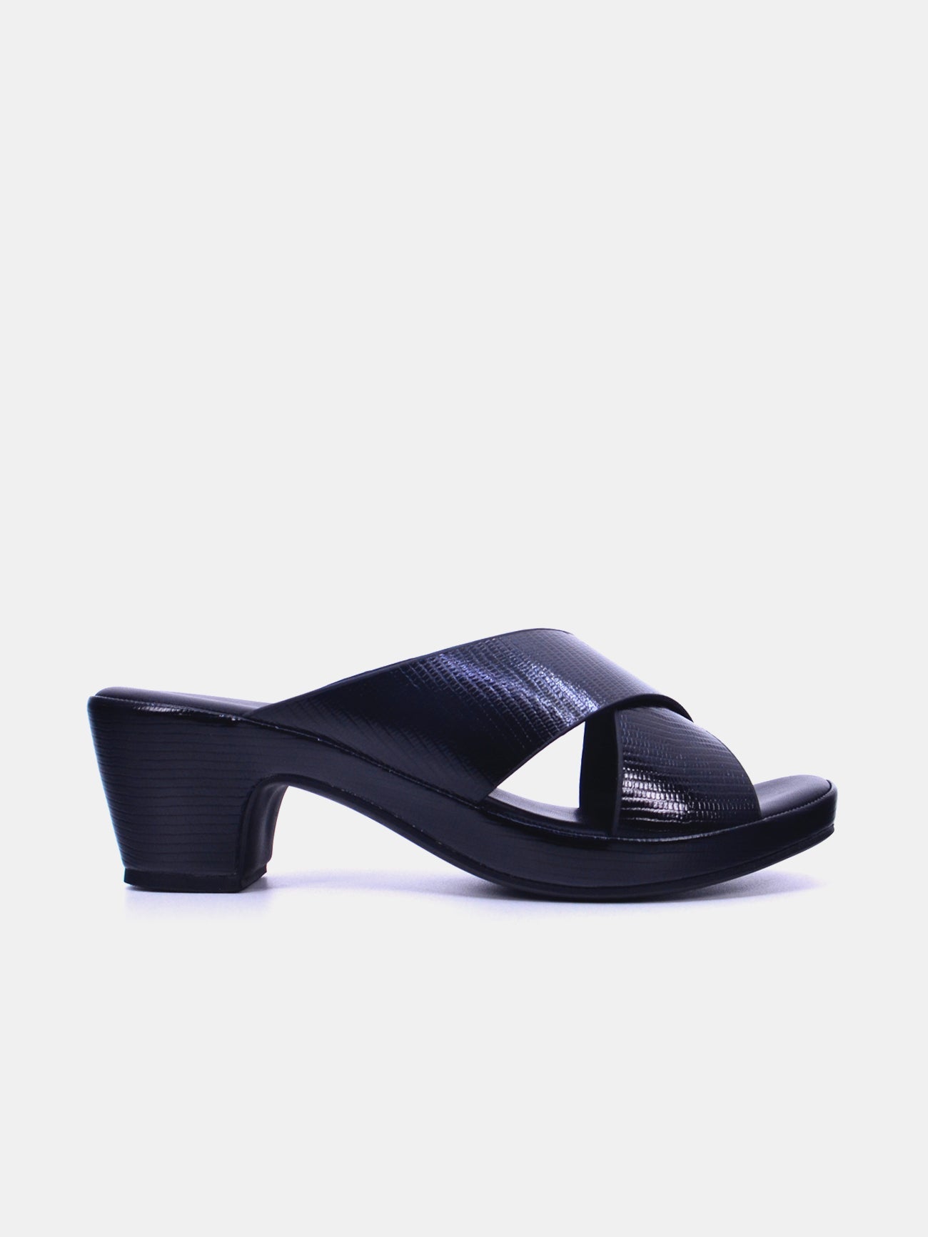 Michelle Morgan 114ZD126 Women's Heeled Sandals #color_Black
