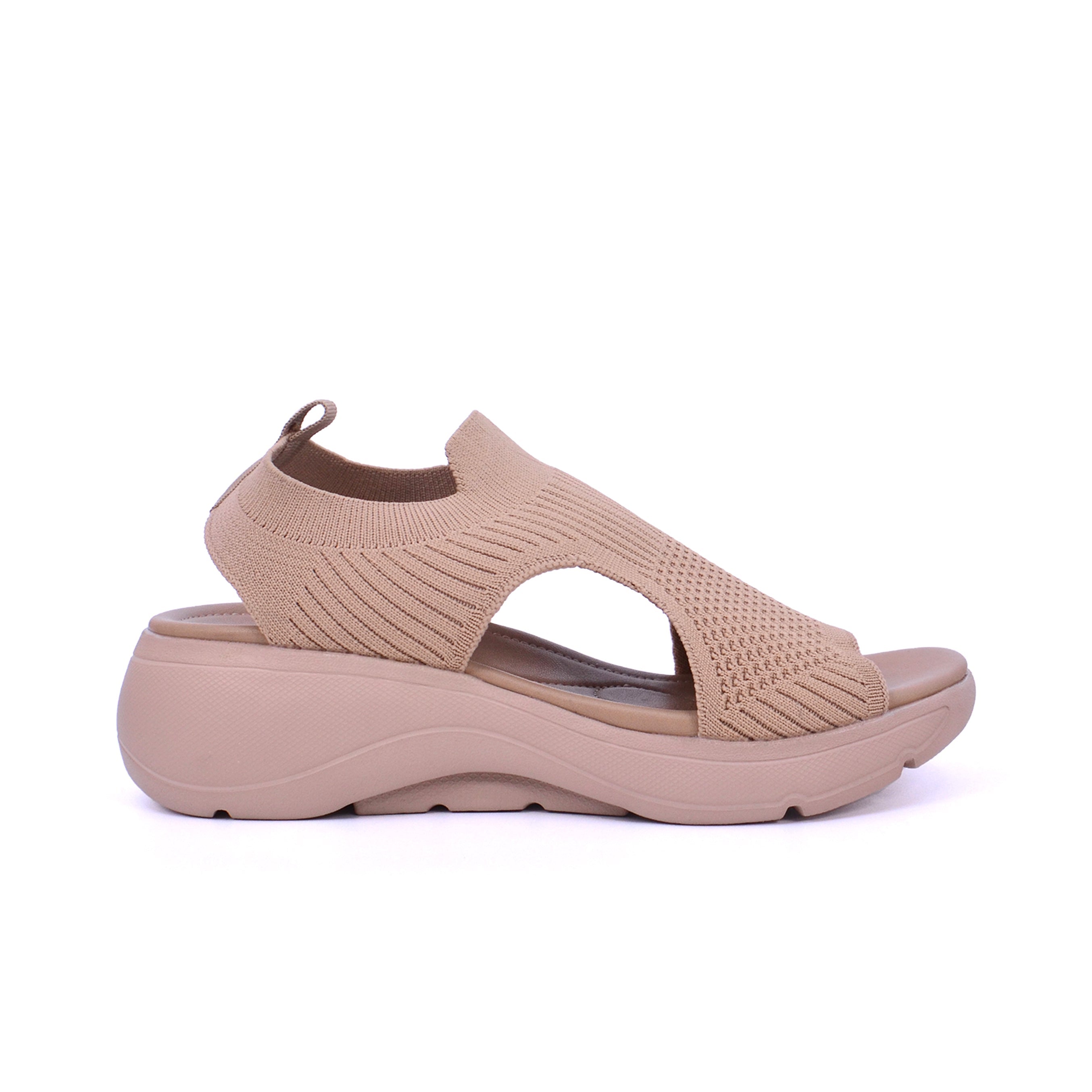 Mynaal 414Rj382 Women's Sporty Slingback Sandal #color_Beige