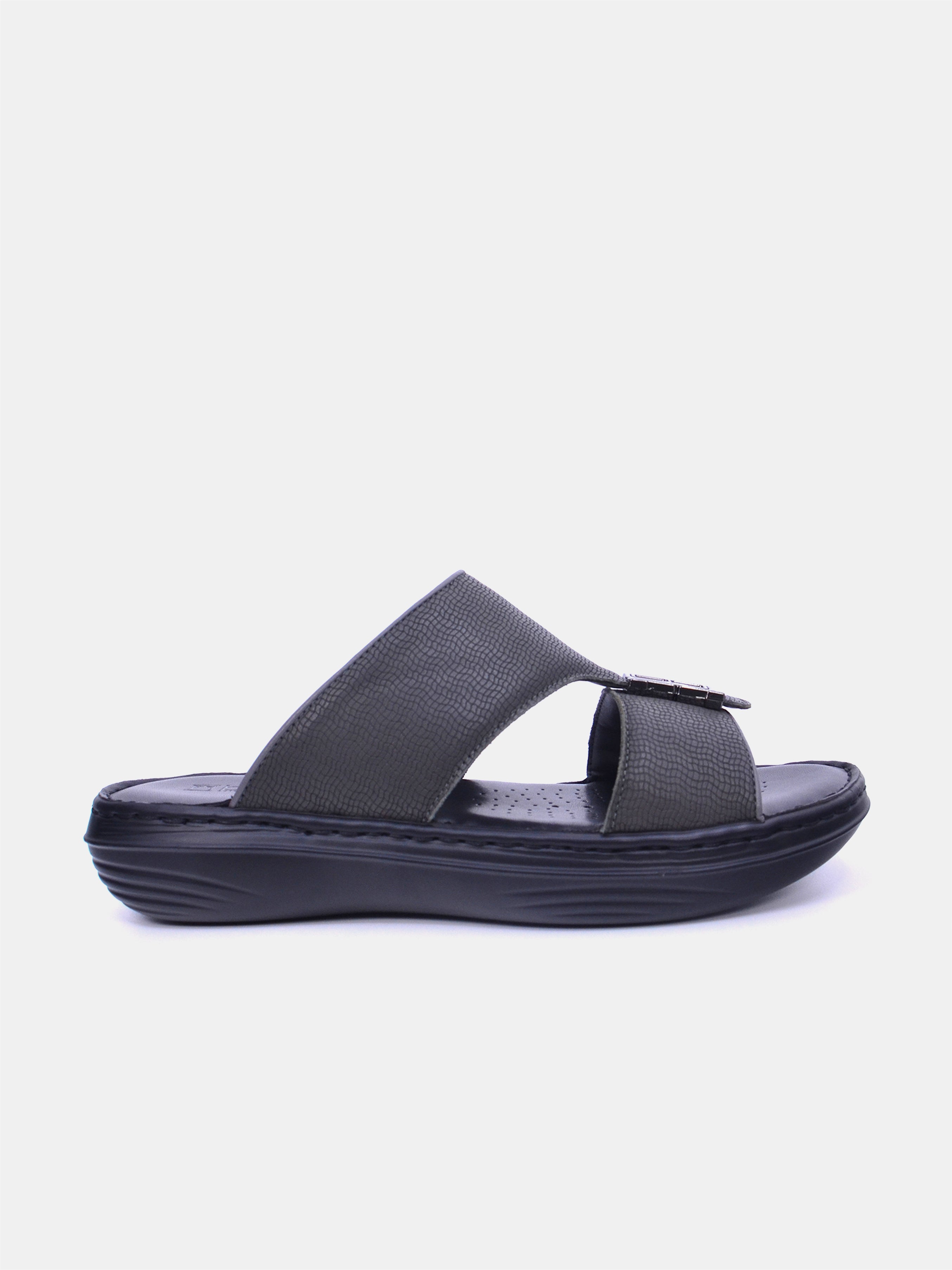 Barjeel Uno 21410-63 Men Arabic Sandals #color_Gray