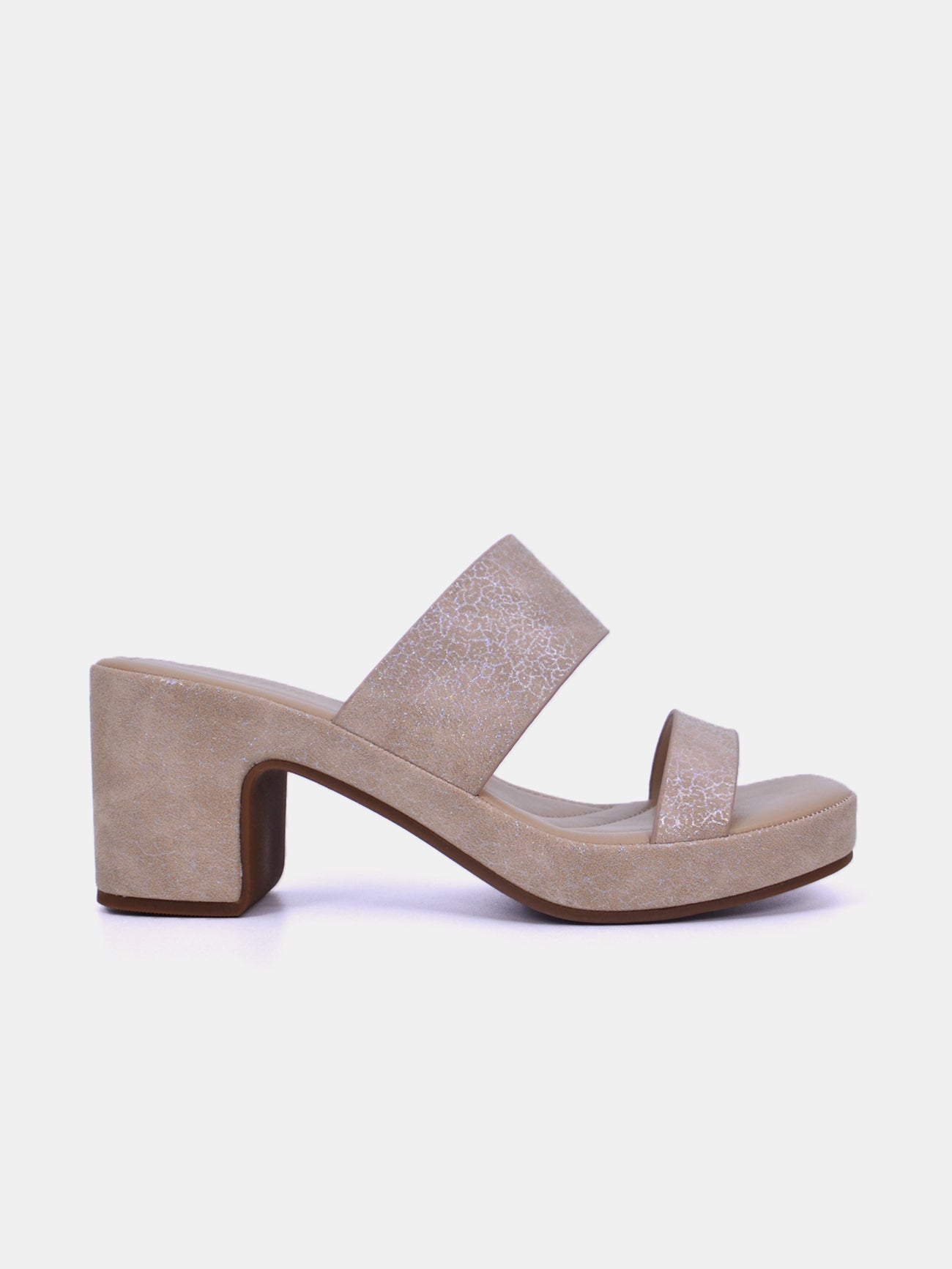 Michelle Morgan 314ZD23D Women's Heeled Sandals #color_Beige