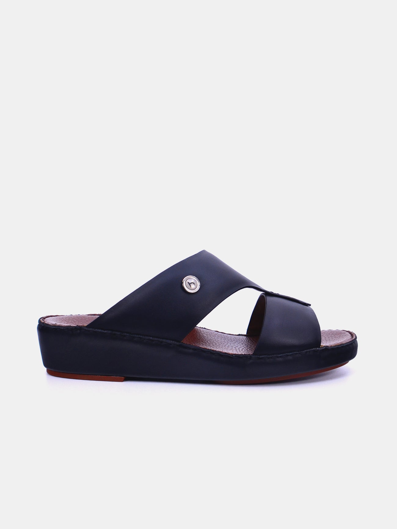 Barjeel Uno 7903-13 Men's Sandals #color_Black