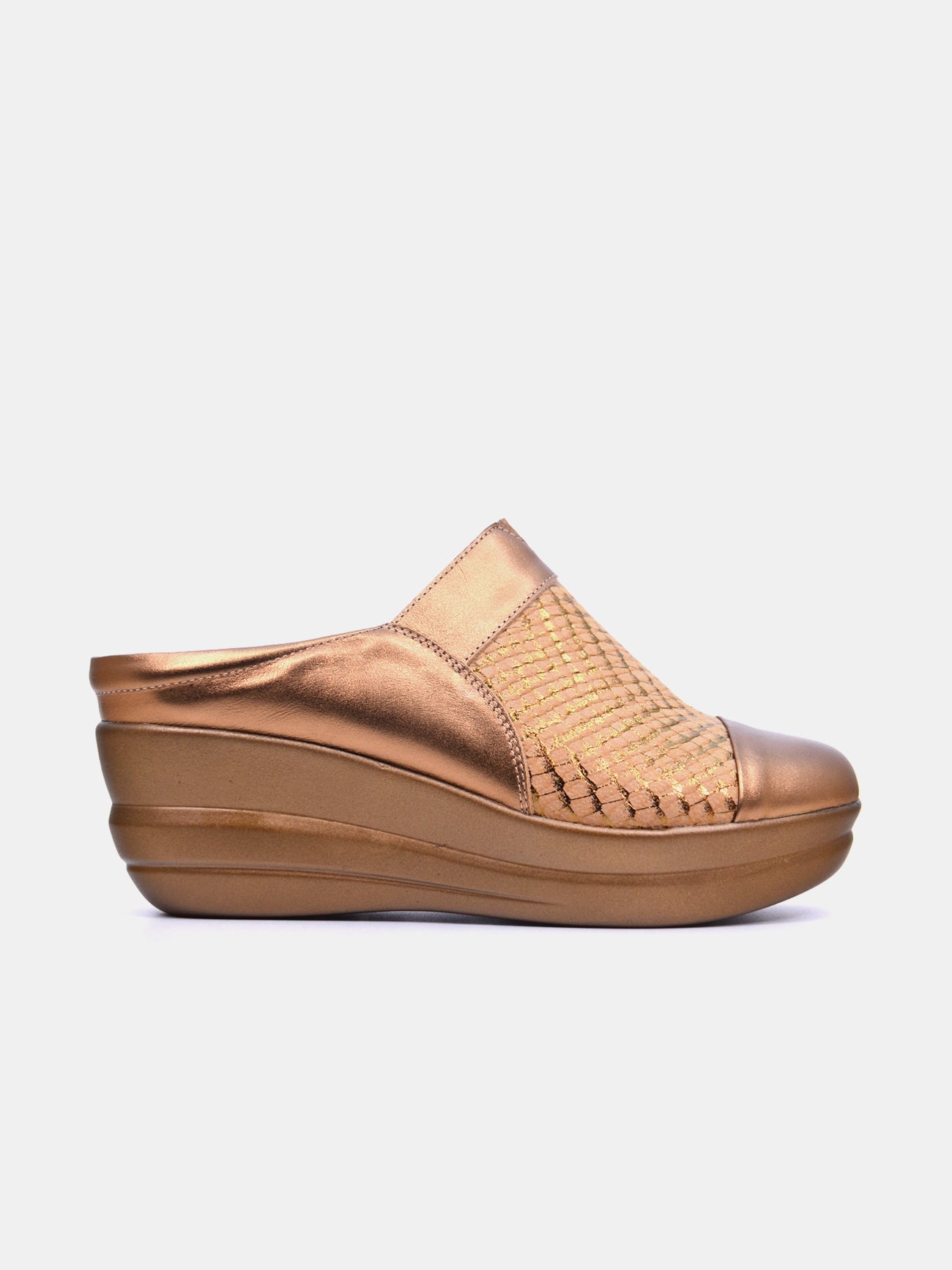 Michelle Morgan 19009-222 Women's Slip On Sandals #color_Brown