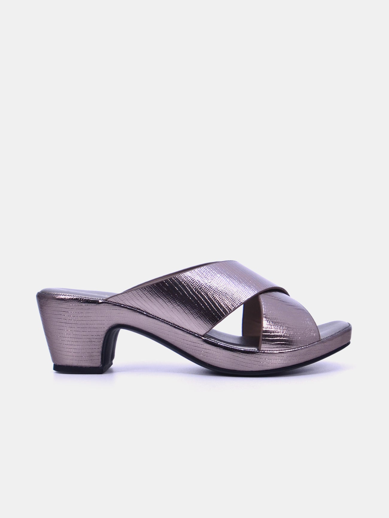 Michelle Morgan 114ZD126 Women's Heeled Sandals #color_Gray