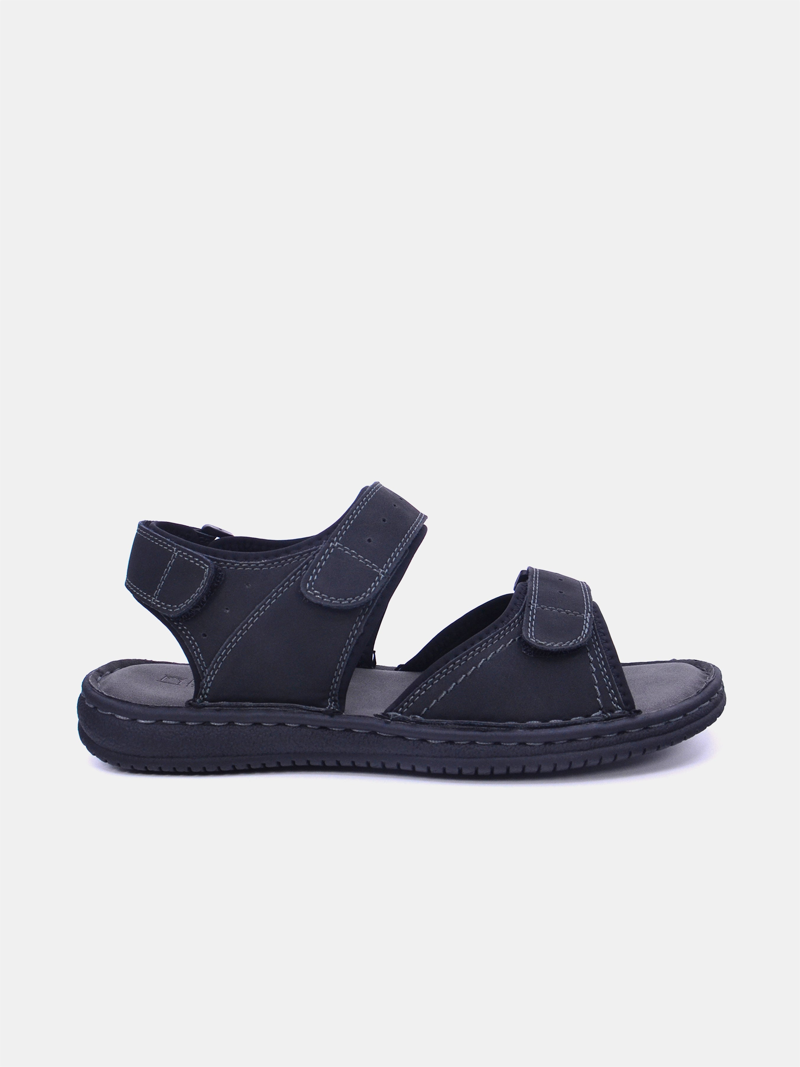 Barjeel Uno 0778-2 Men Casual Sandals #color_Black