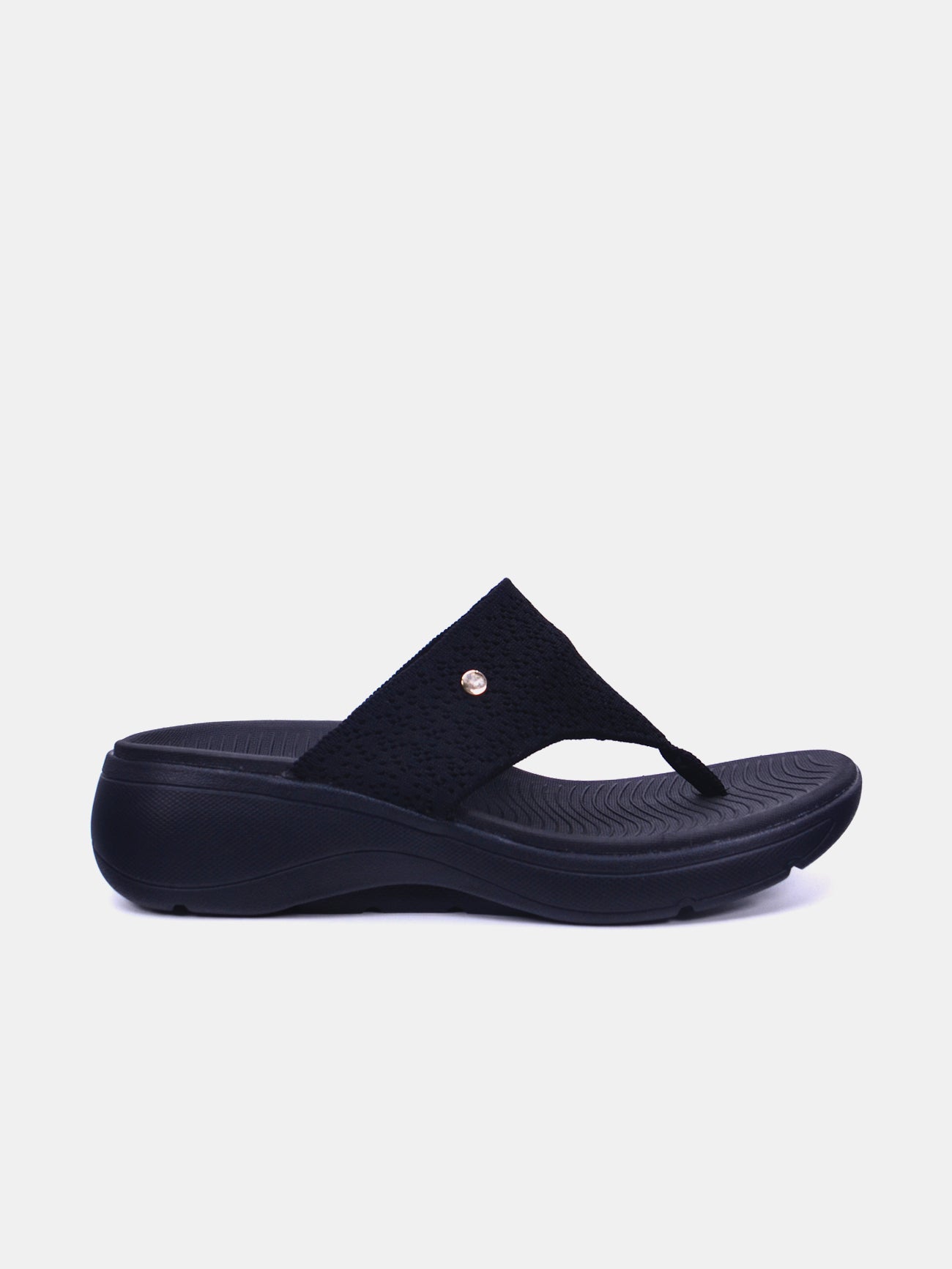 Michelle Morgan 214RJ531 Women's Casual Sandals #color_Black