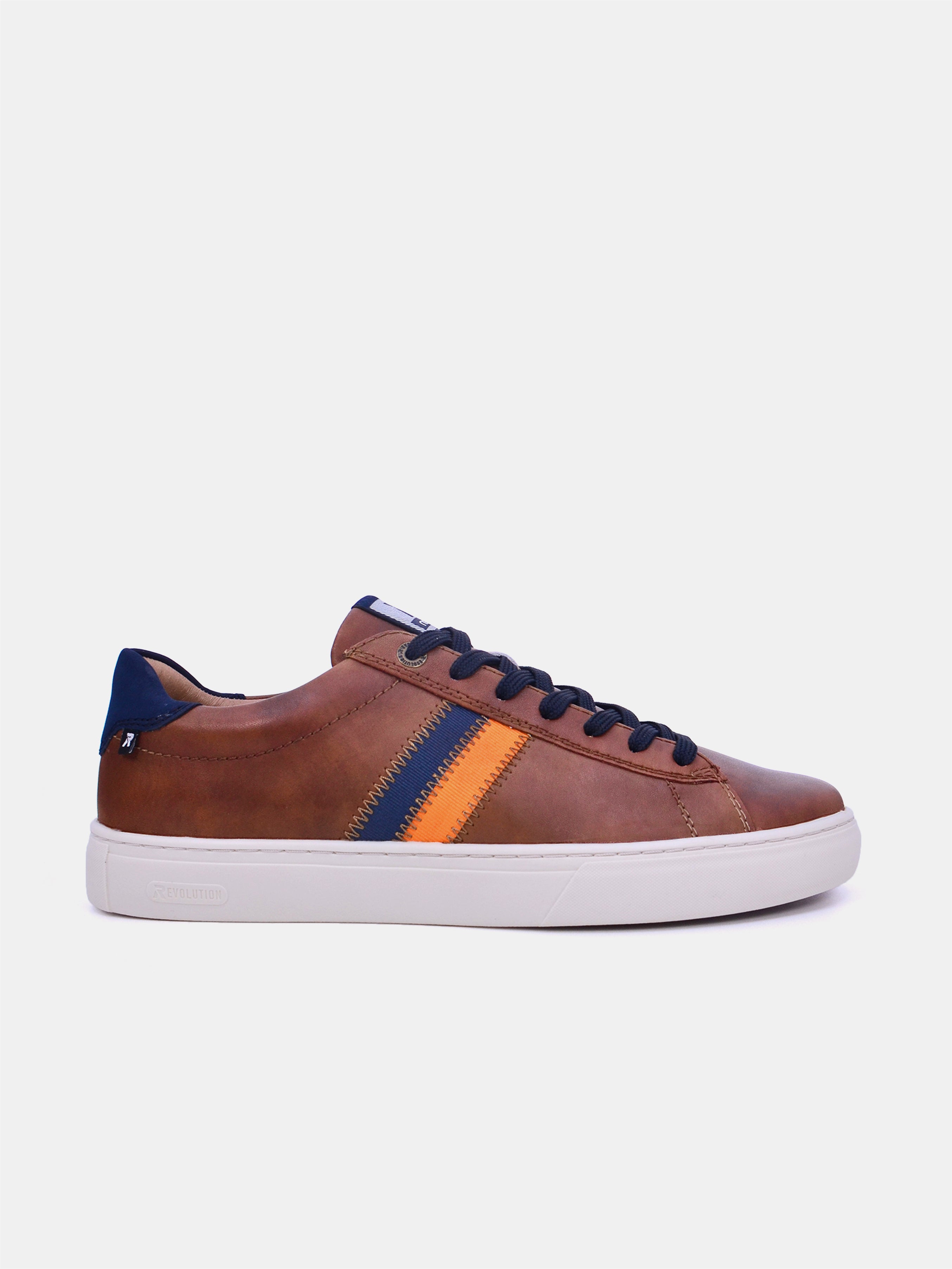 Rieker U0705 Men Casual Shoes #color_Brown