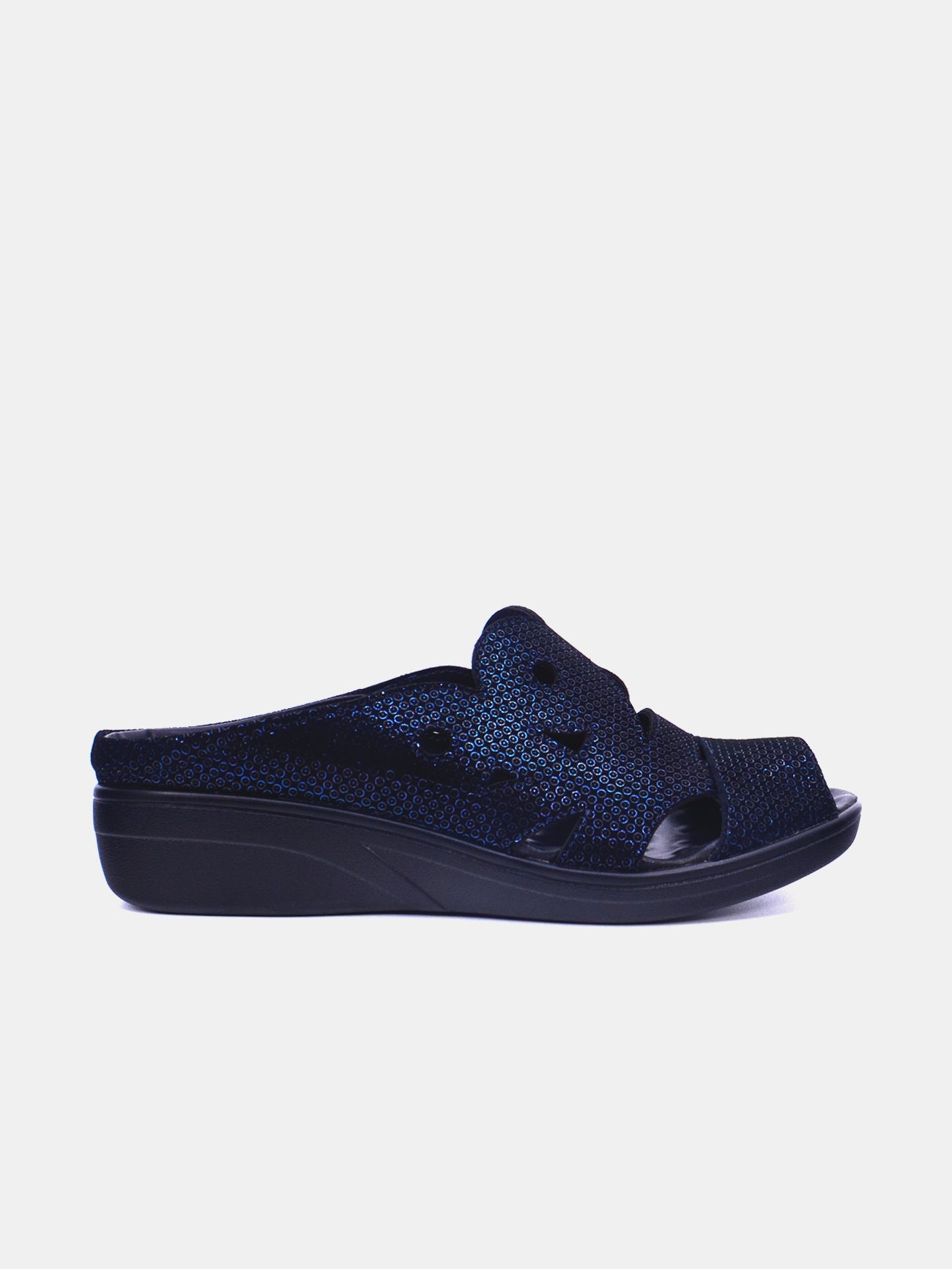 Michelle Morgan 2418-5 Women's Flat Sandals #color_Blue