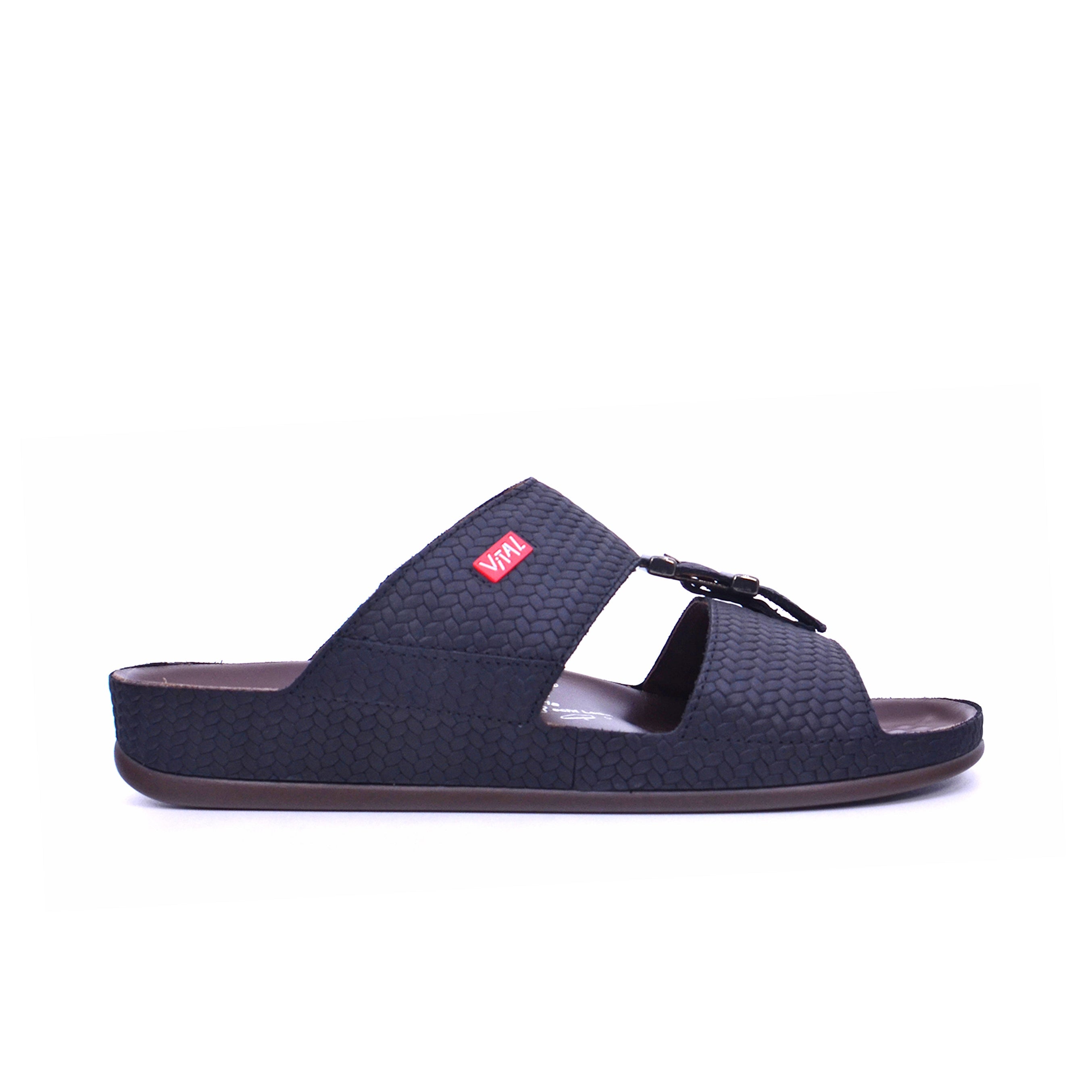 Vital Country 09131B-415-99 Men's Sandals #color_Black
