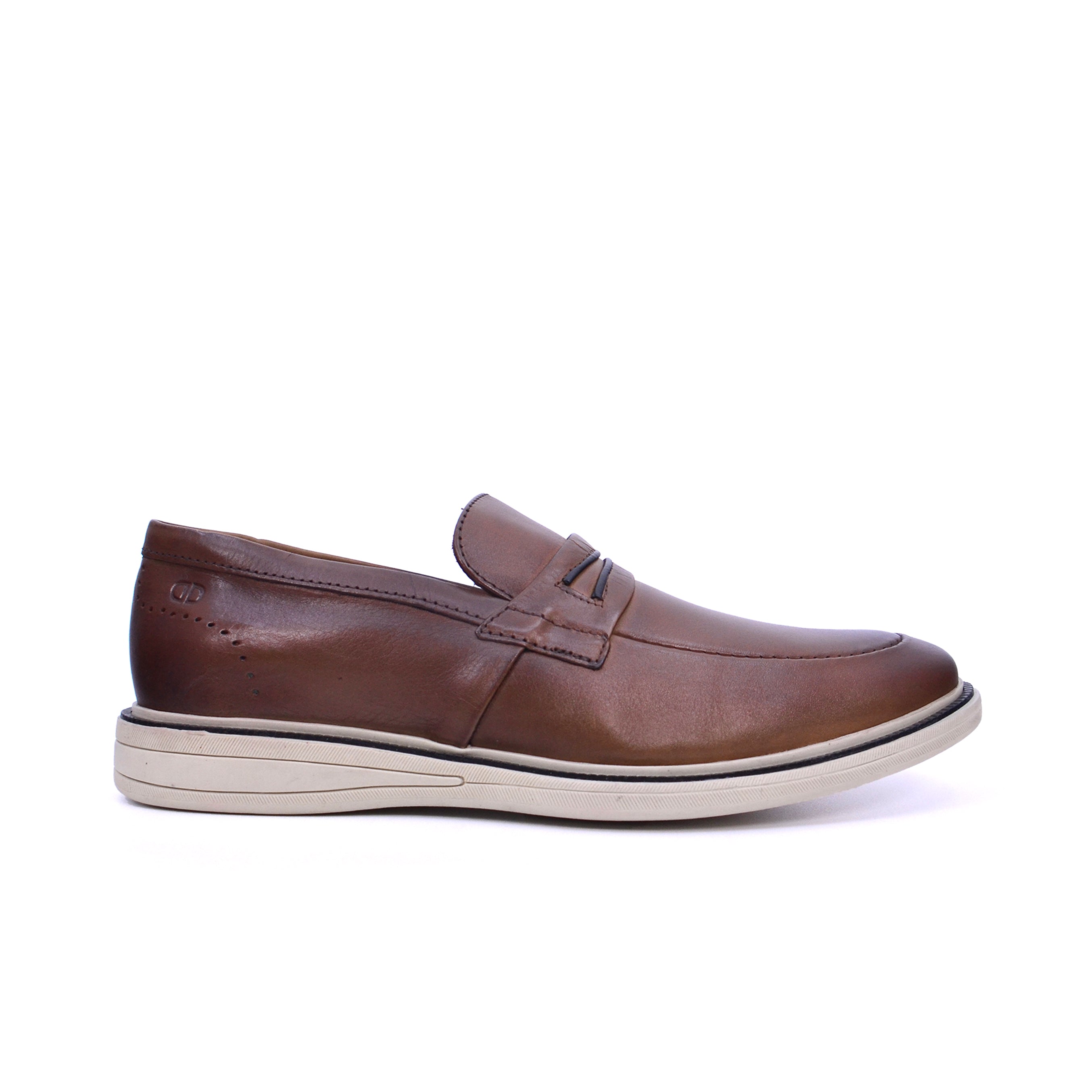 032-176 Democrata Men's Casual Shoes #color_Tan
