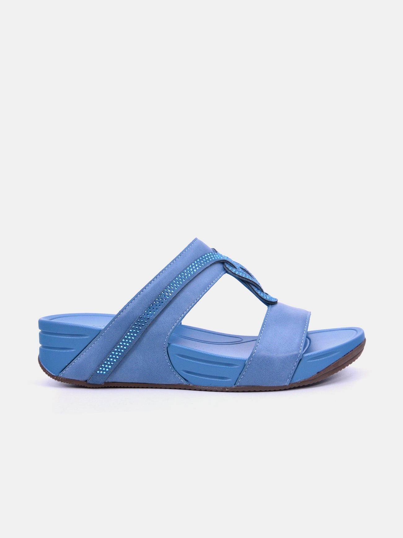 Michelle Morgan 214RJ913 Women's Casual Sandals #color_Blue