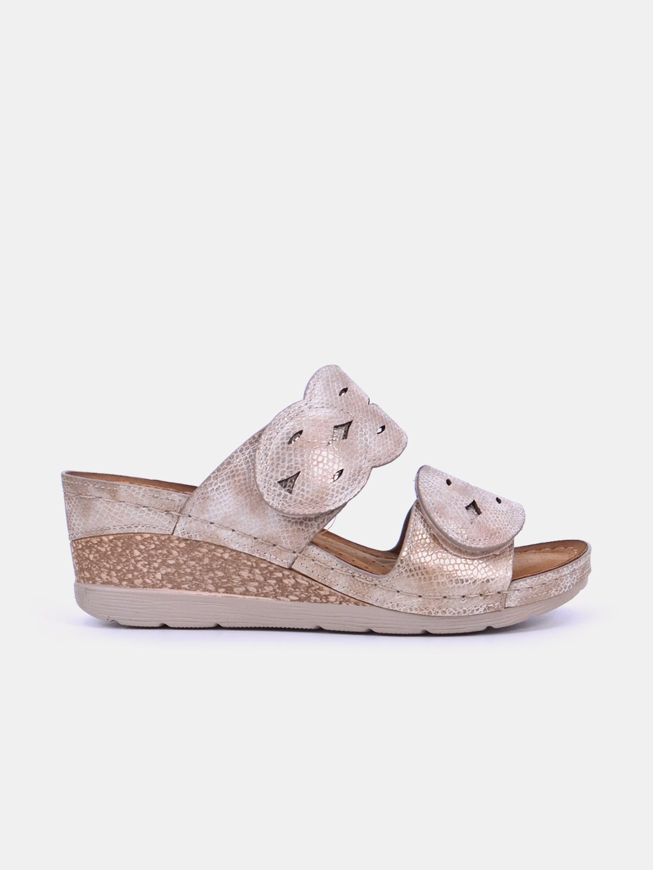 Romika 36604-AR633 Wedge Sandals #color_Beige