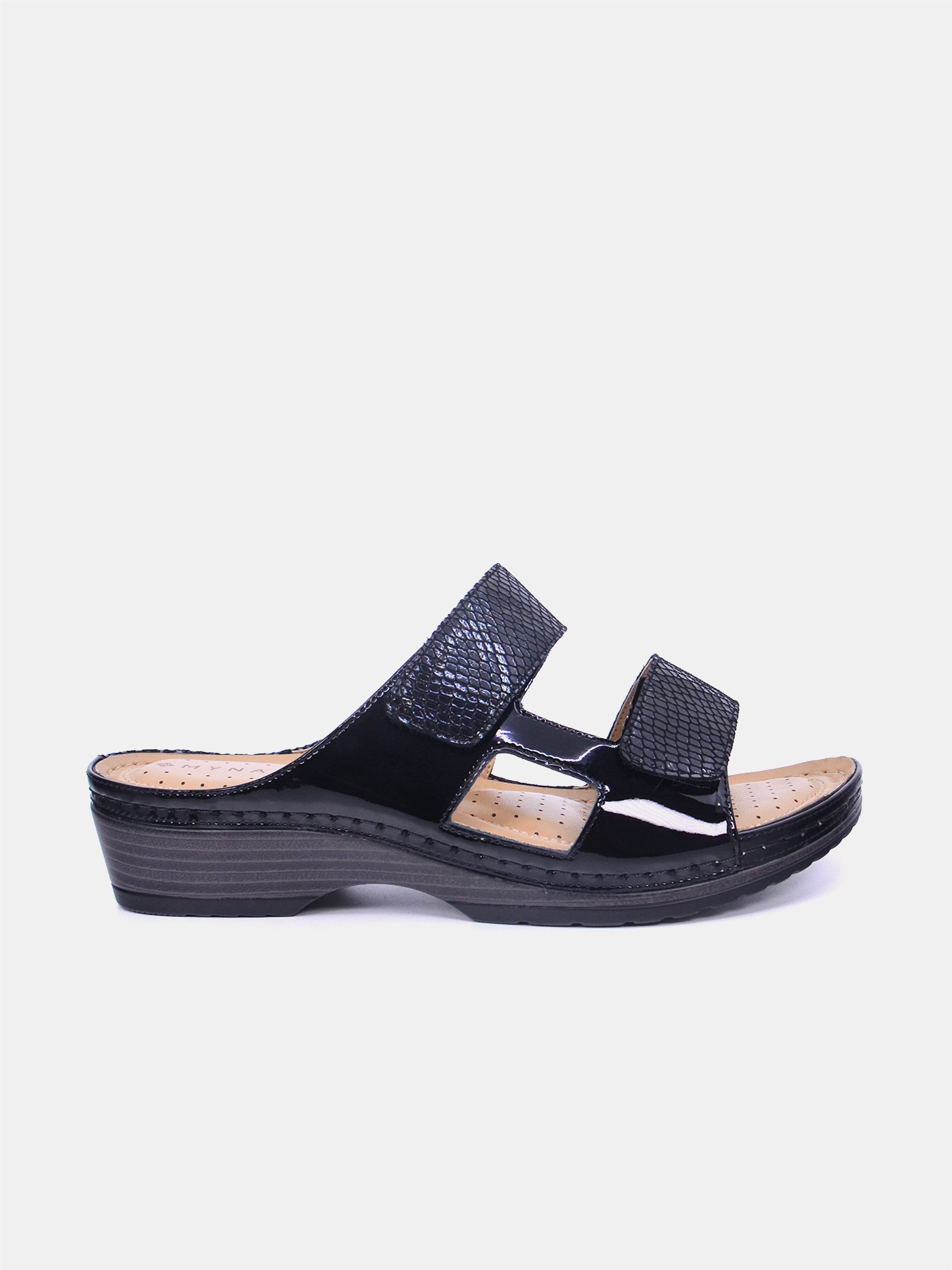 Mynaal Fayza Women's Sandals #color_black
