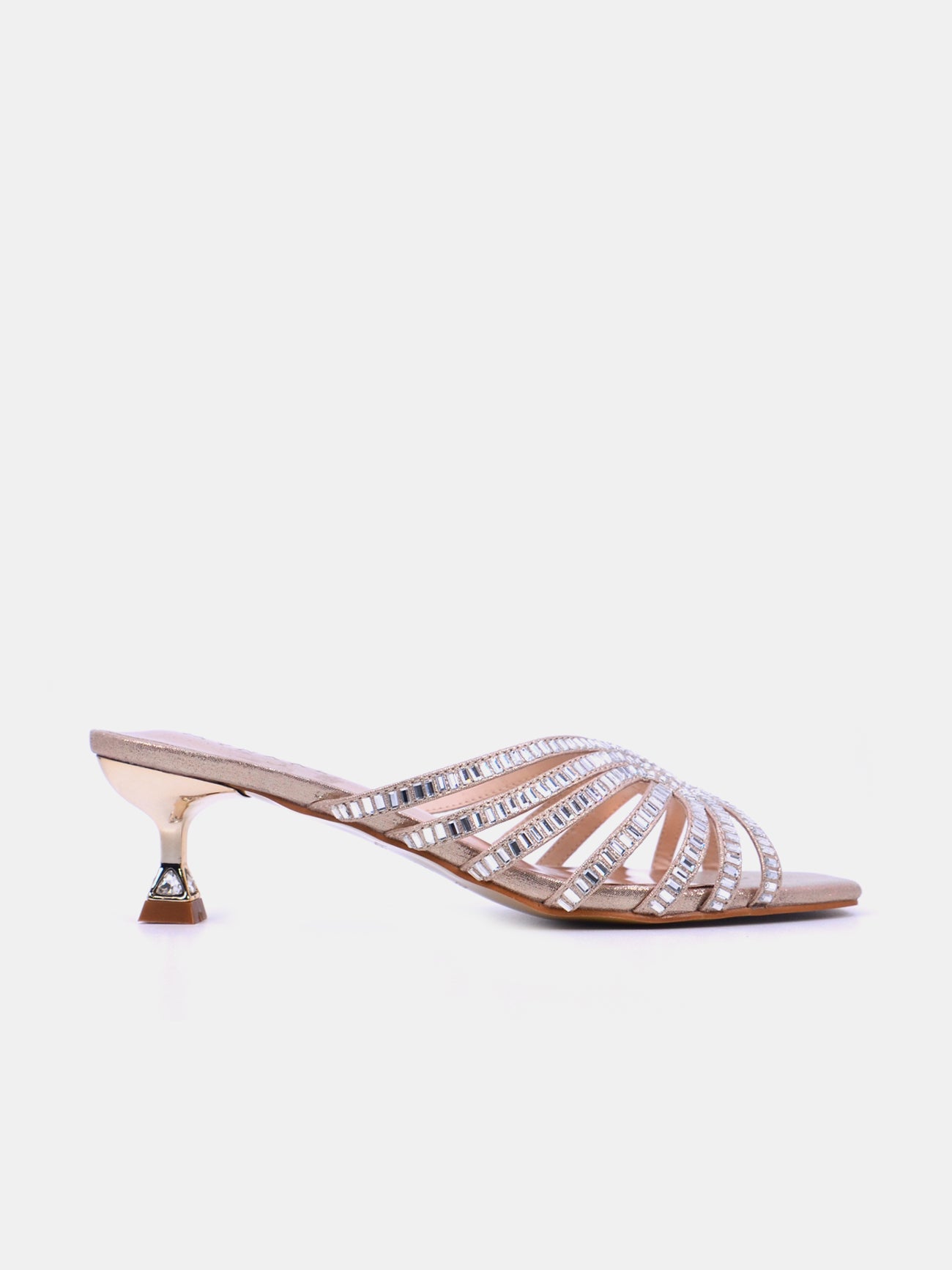 Mynaal Verde Women's Kitten Heel Sandals #color_Beige