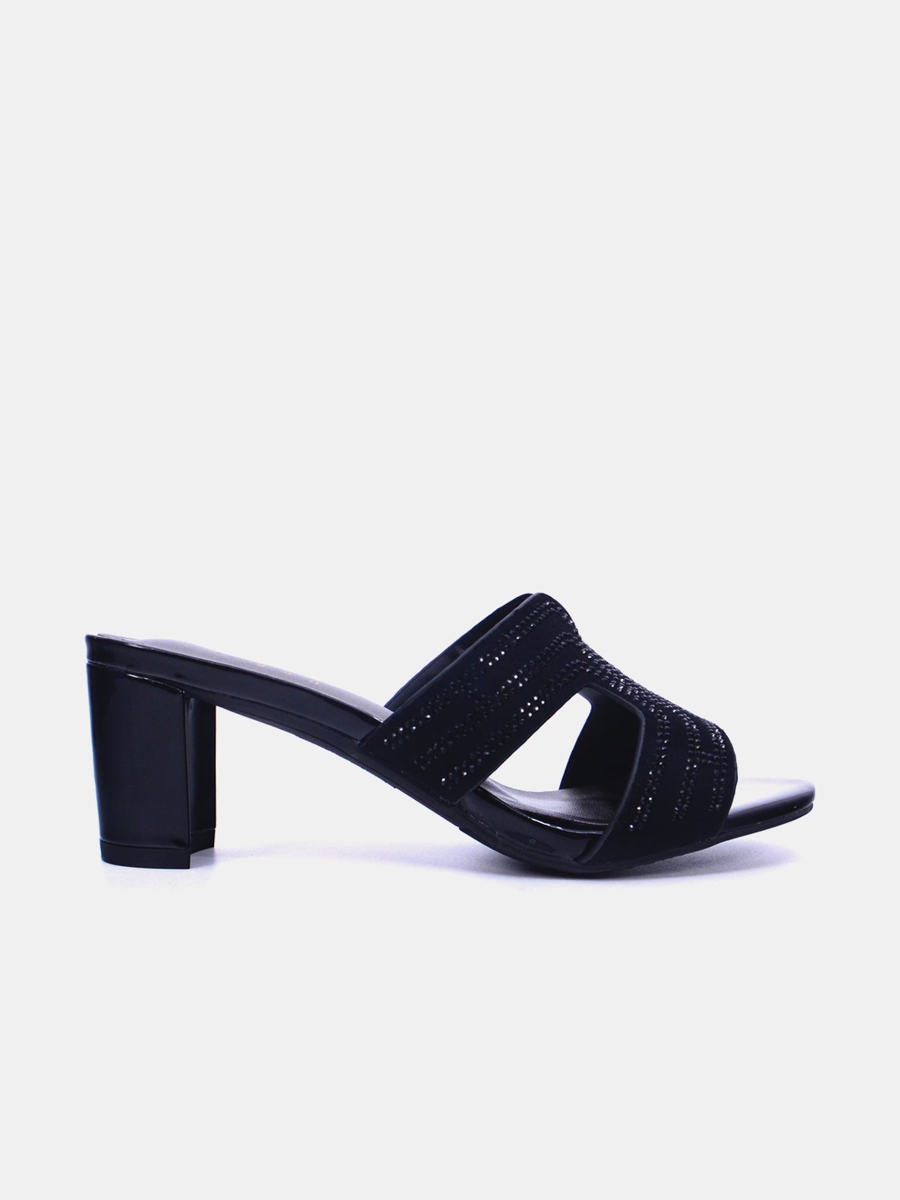 Michelle Morgan 314RJ19A Women's Heeled Sandals #color_Black