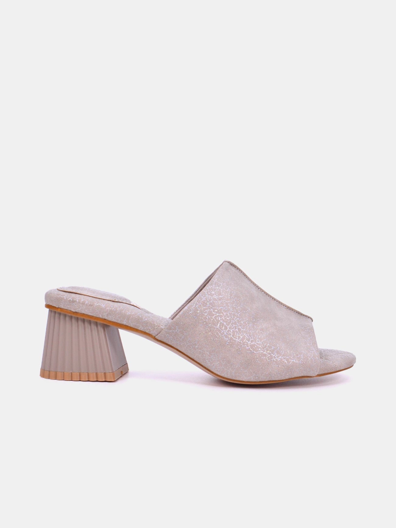 Mynaal Omira Women's Block Heel Sandals #color_Beige