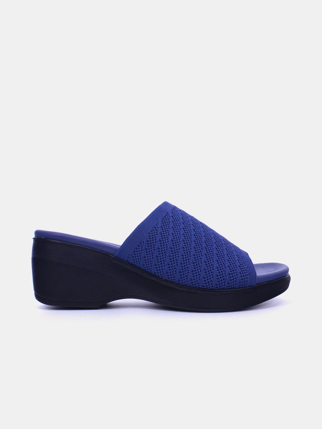 Mynaal Oliviera Women's Wedge Sandals #color_Navy