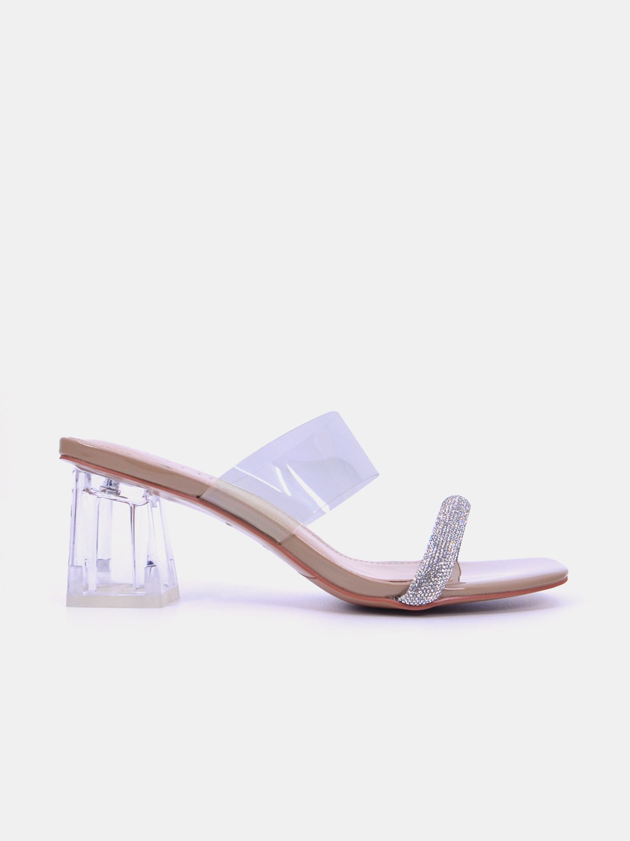 Mynaal Quira Women's Block Heel Sandals #color_Beige
