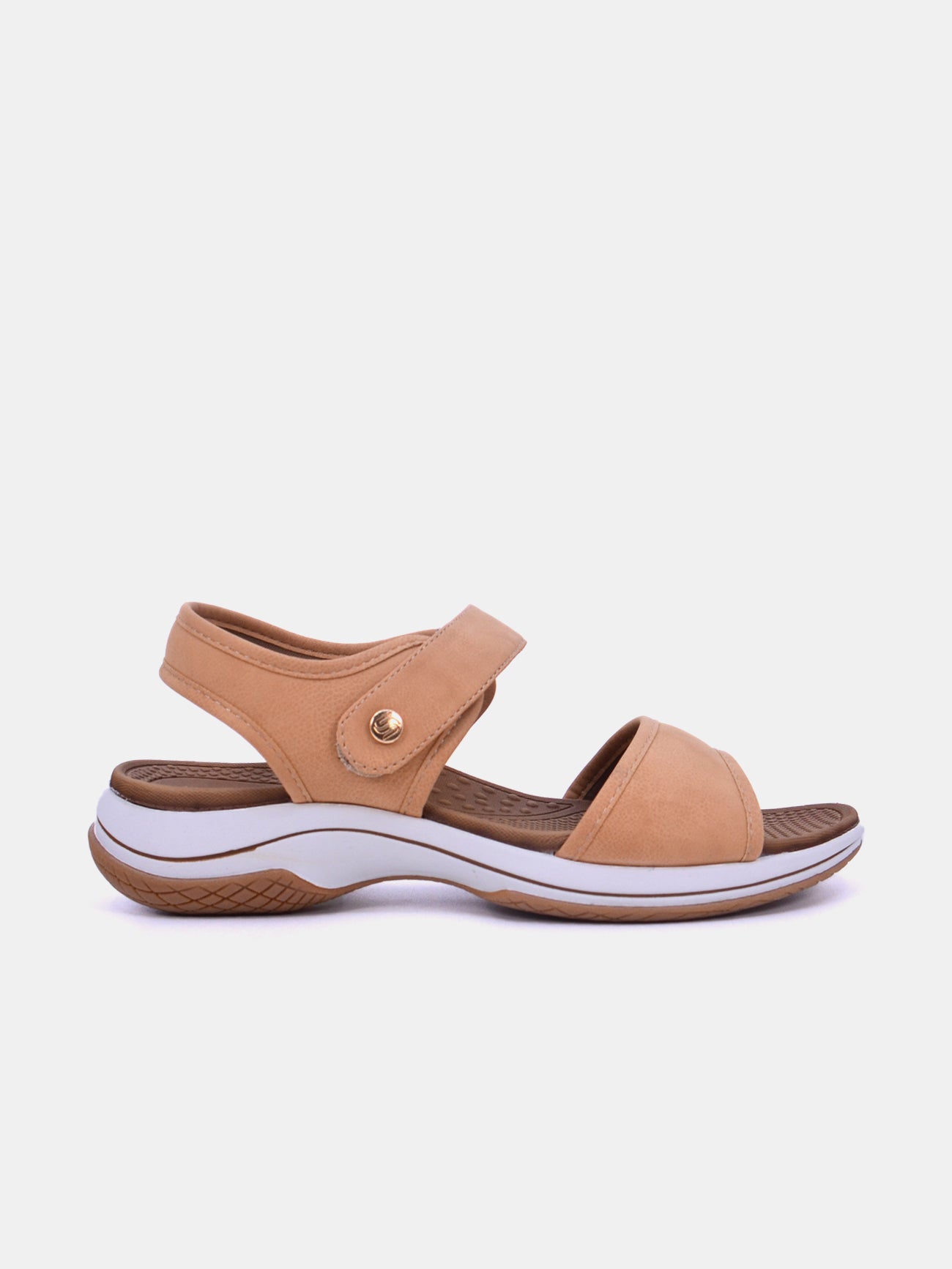 Mynaal Elysia Women's Flat Sandals #color_Beige