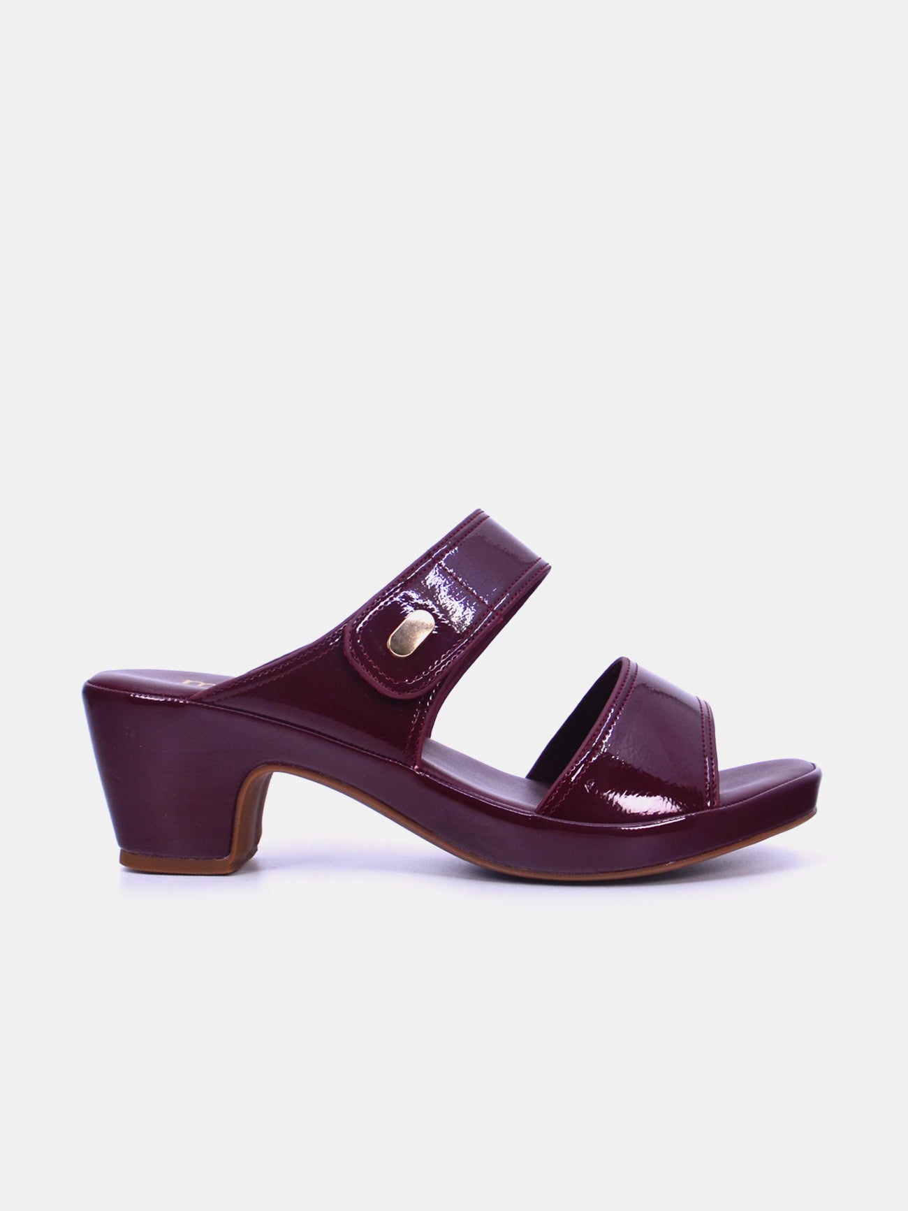 Michelle Morgan 114ZD121 Women's Heeled Sandals #color_Maroon