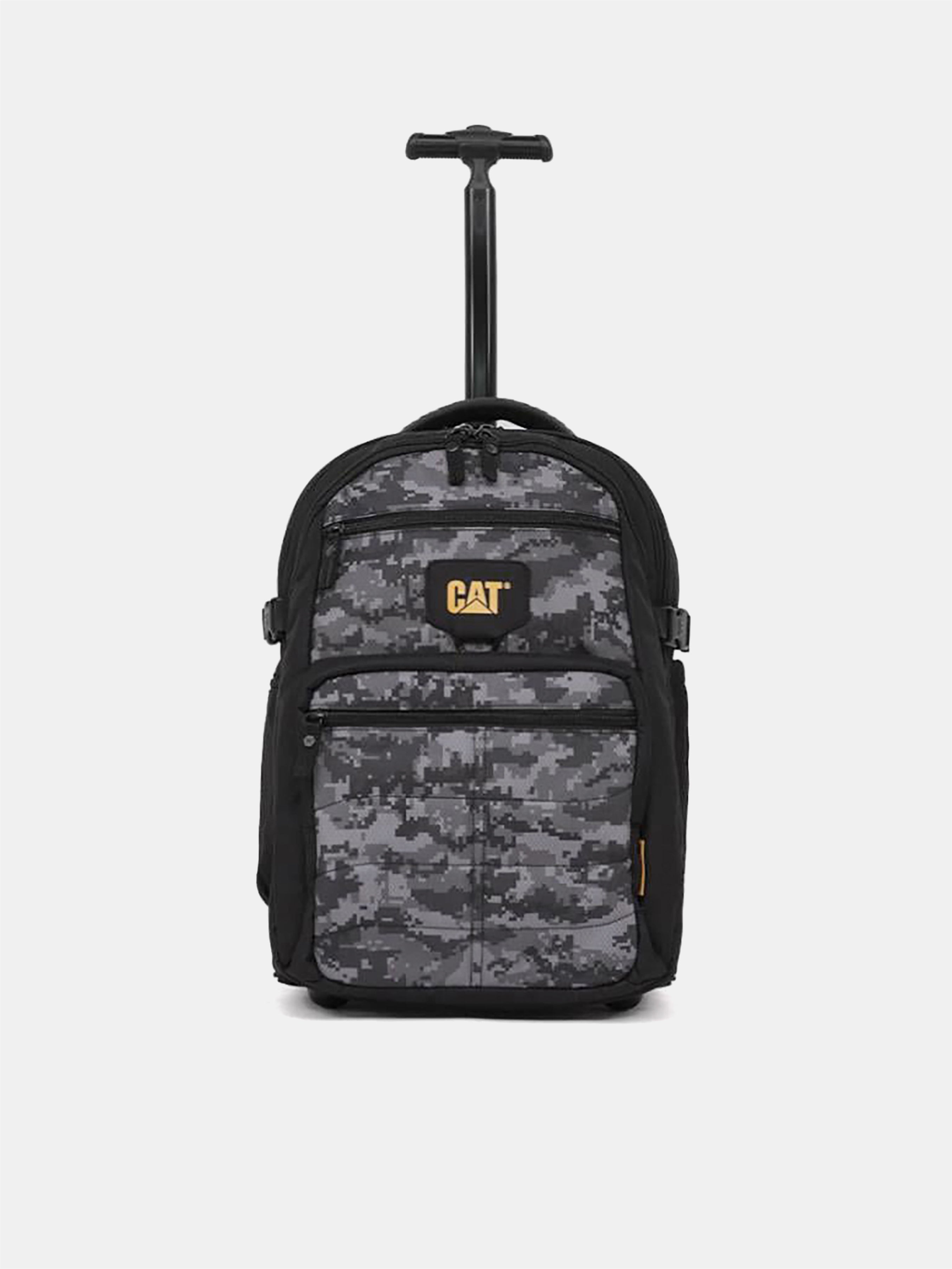 Caterpillar RollRover 2 Wheel Trolley Bag #color_AOP Camo Grey