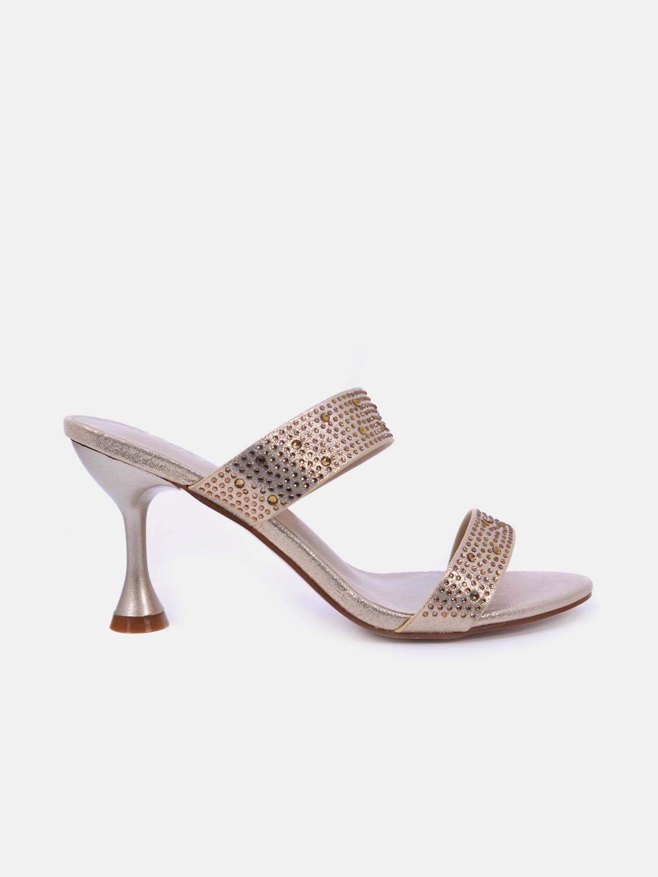 Mynaal Lylith Women's Kitten Heel Sandals #color_Gold