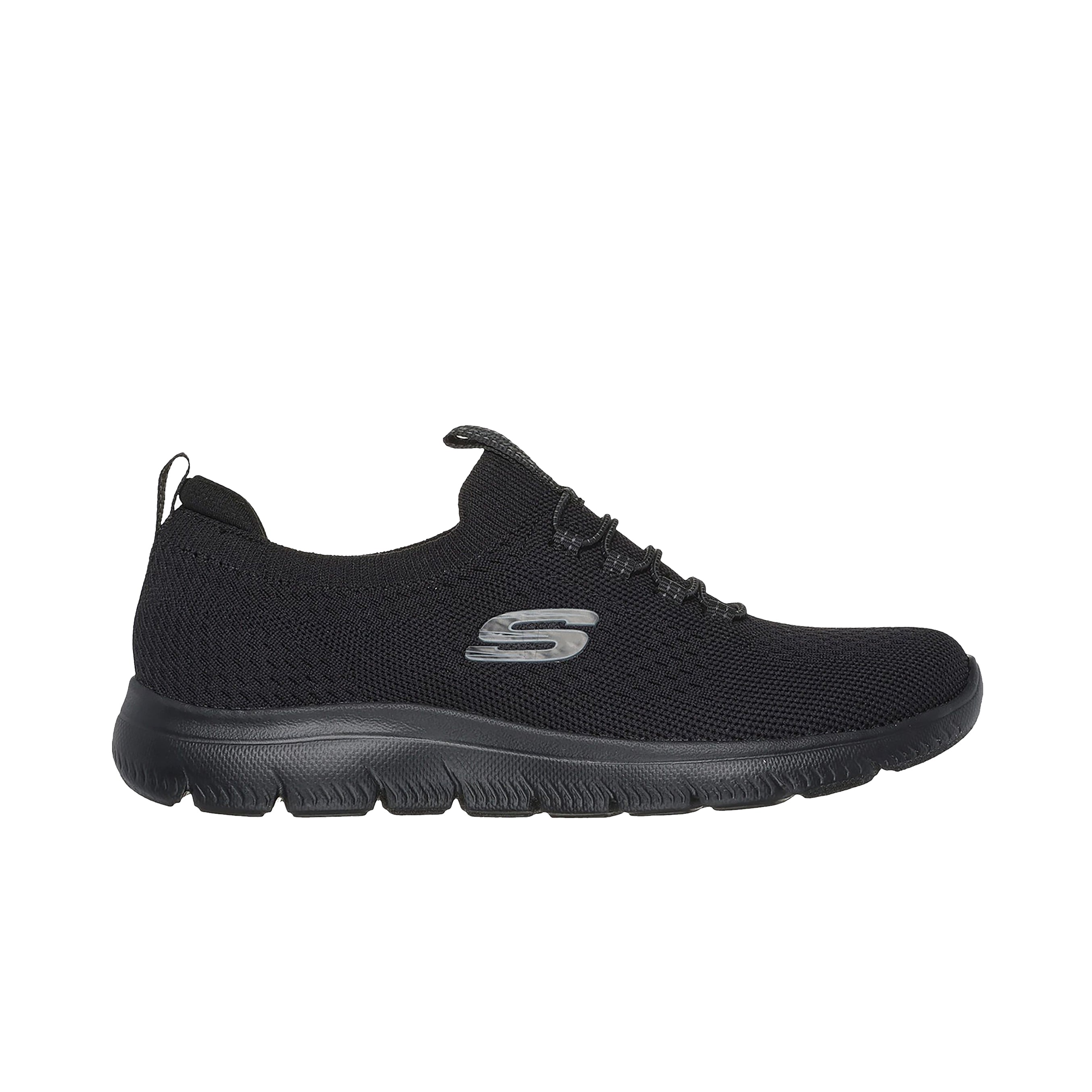 Skechers Women's Summits - Top Player Shoes #color_Black