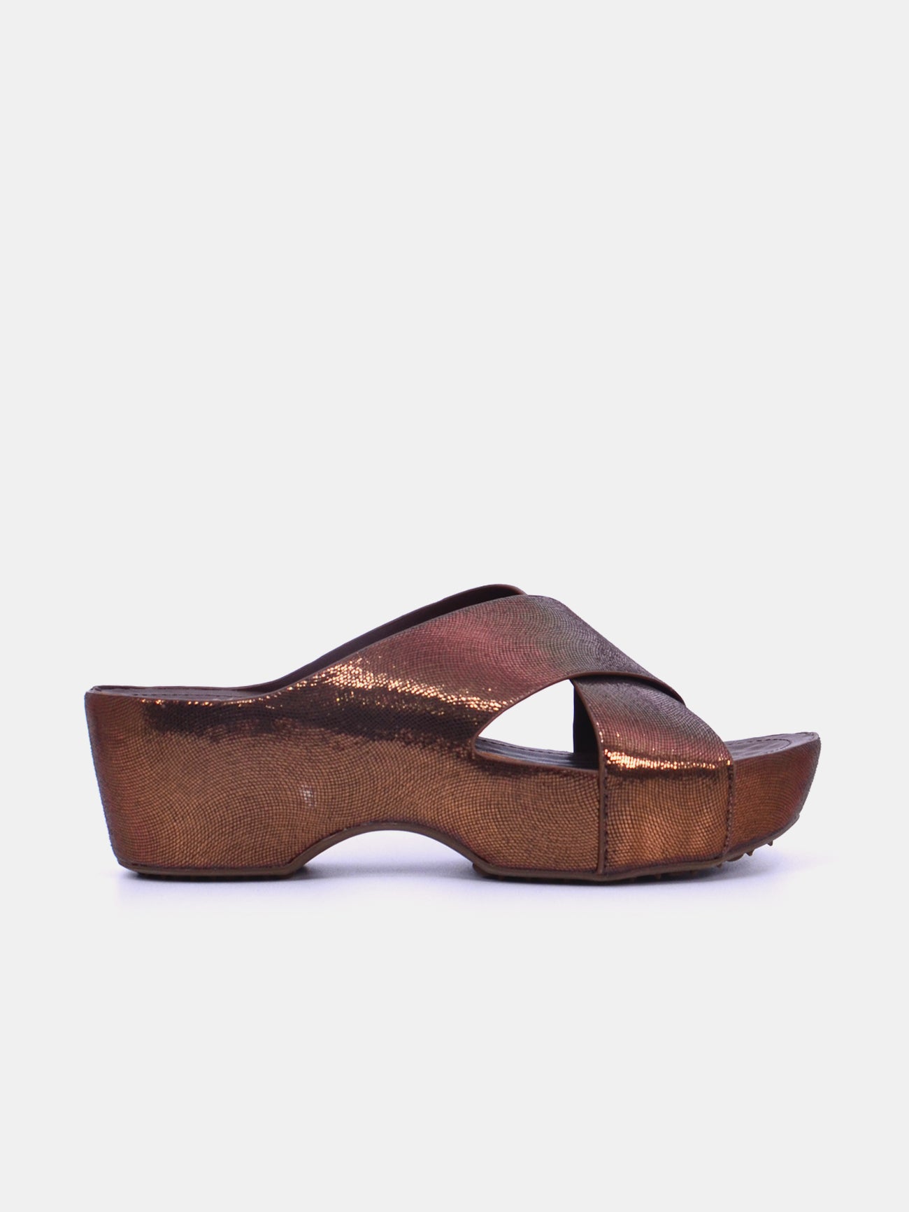 Michelle Morgan 214RJ955 Women's Wedge Sandals #color_Brown