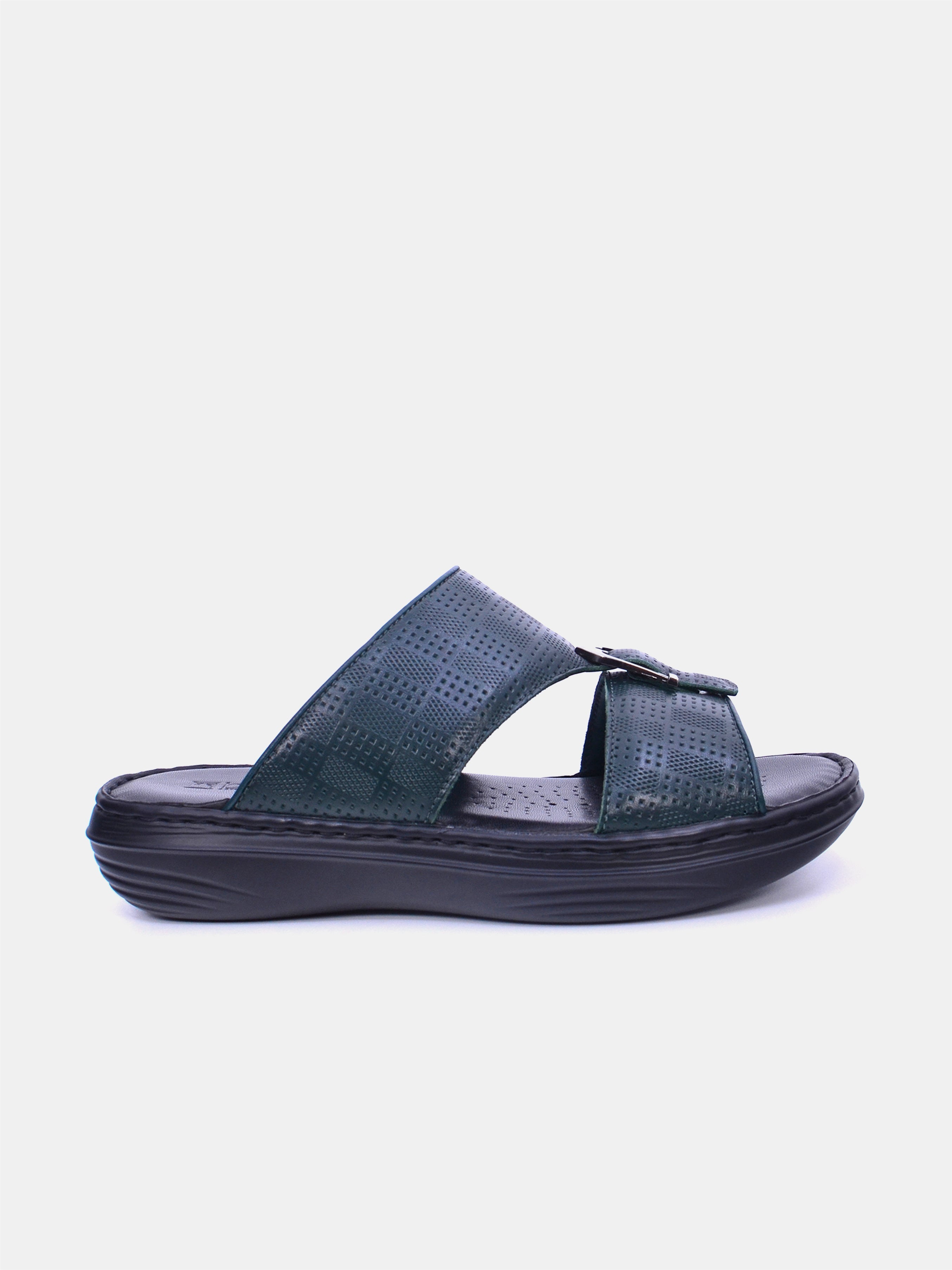 Barjeel Uno 21410-64 Men Arabic Sandals #color_Green