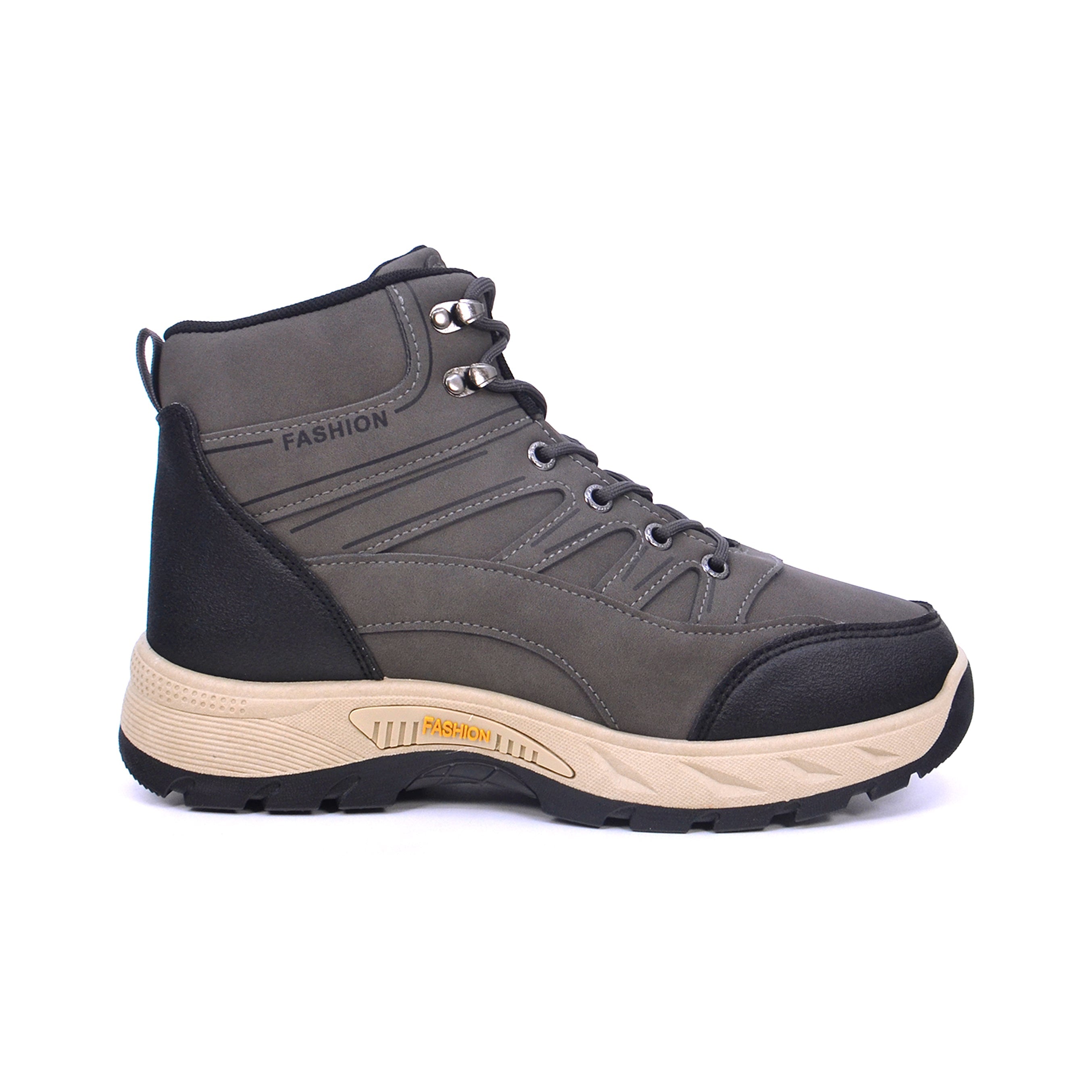 Rest F885 Men's Casual Boots #color_Gray