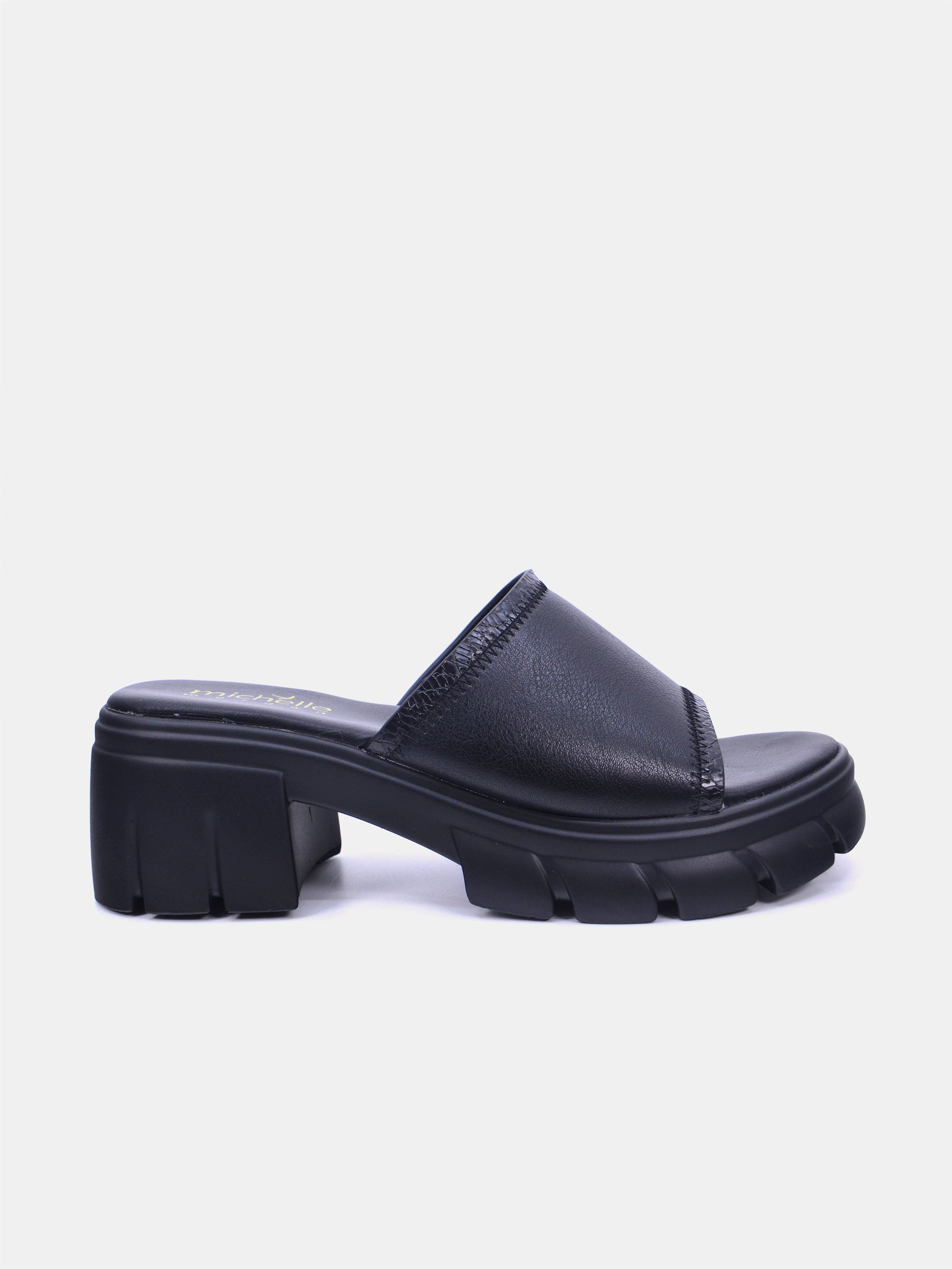 Michelle Morgan 214RJ636 Women's Sandals #color_black