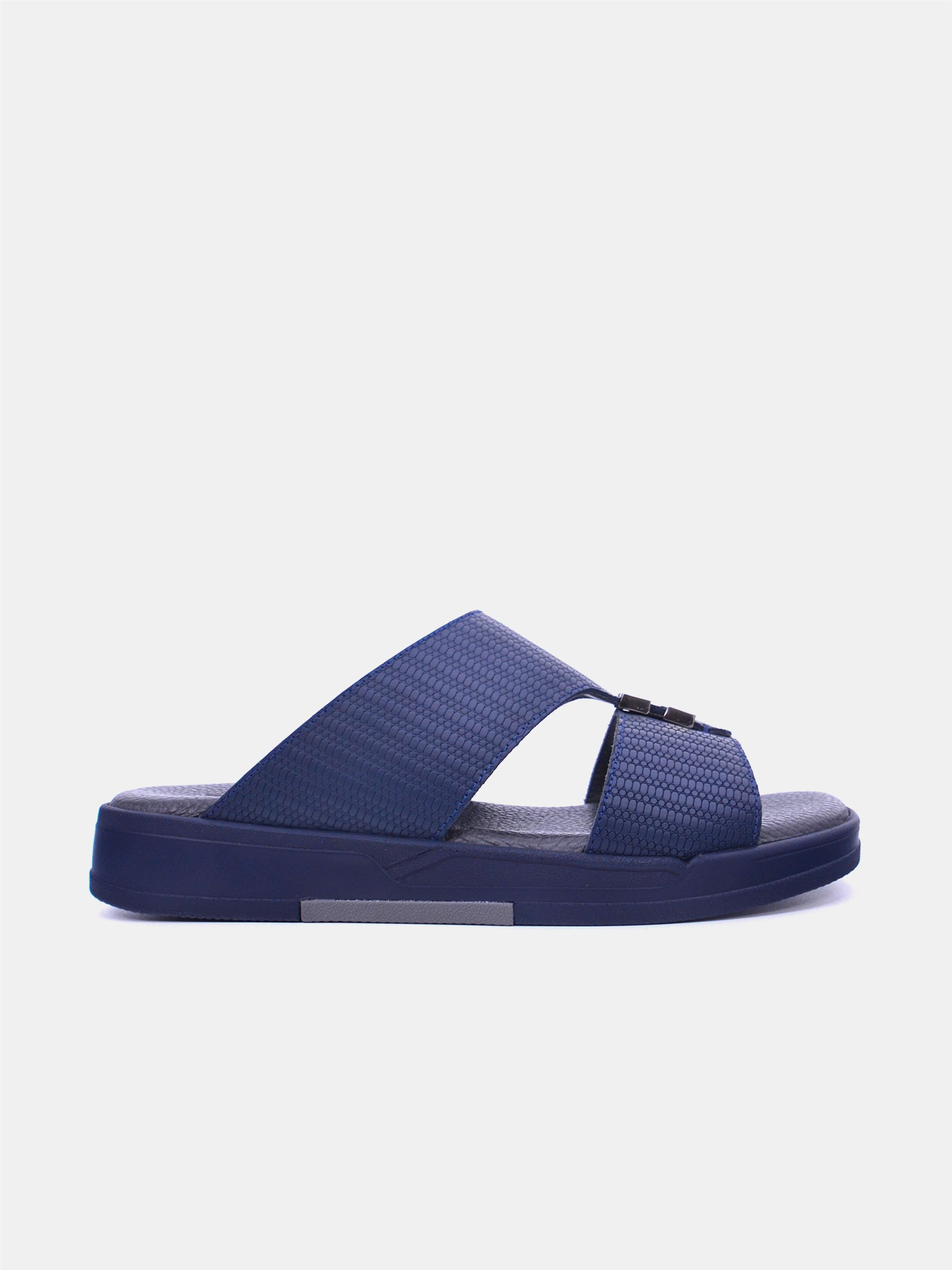 Barjeel Uno MSA133 Men Arabic Sandals #color_Navy