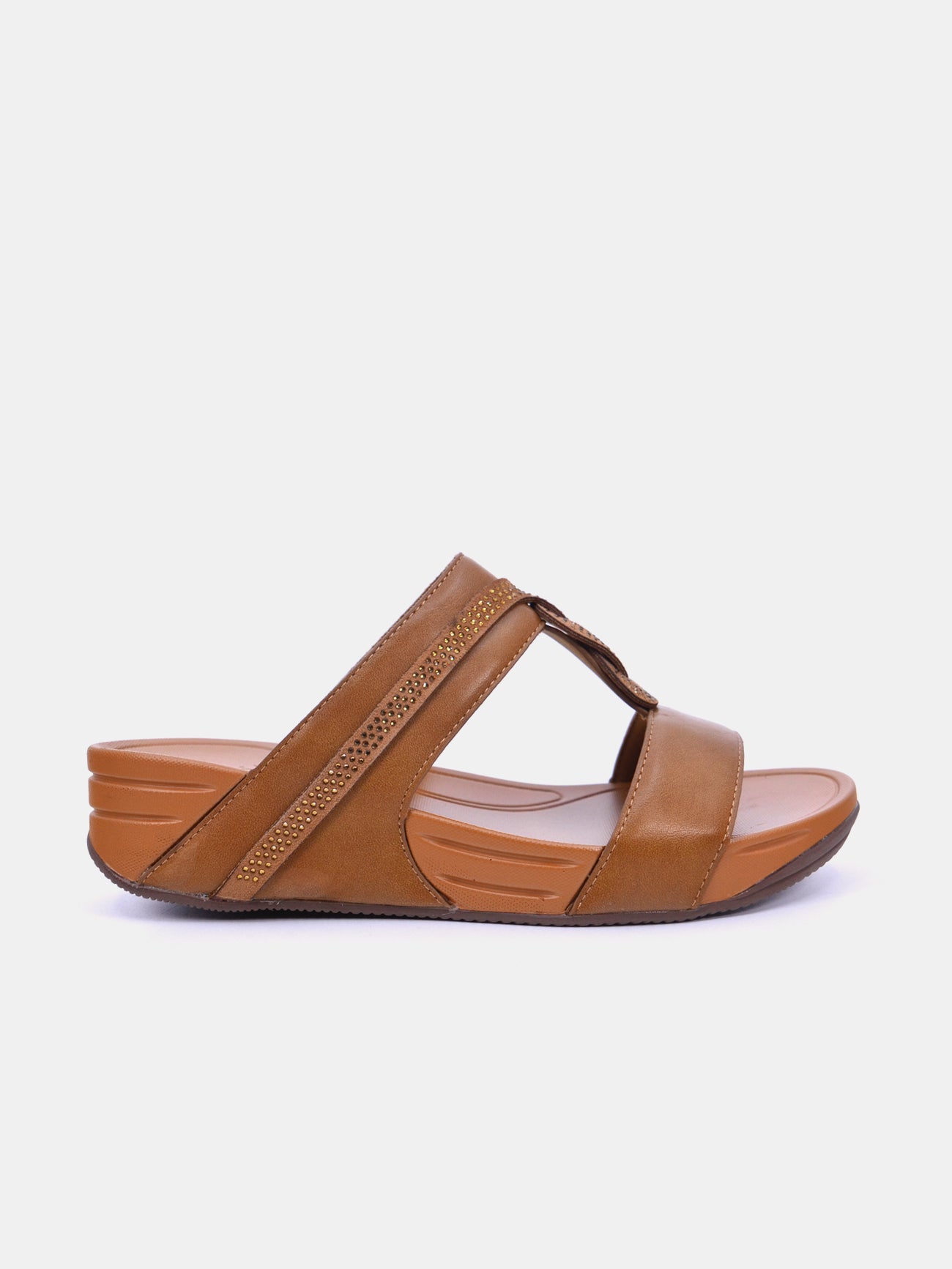 Michelle Morgan 214RJ913 Women's Casual Sandals #color_Tan