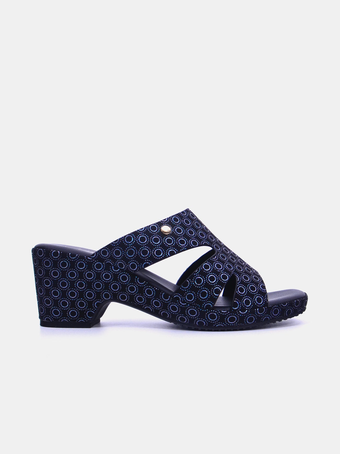 Michelle Morgan 114RJ216 Women's Heeled Sandals #color_Black