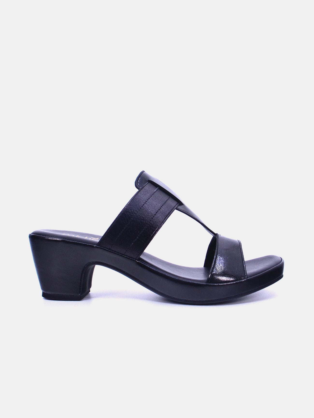 Michelle Morgan 314ZD128 Women's Heeled Sandals #color_black