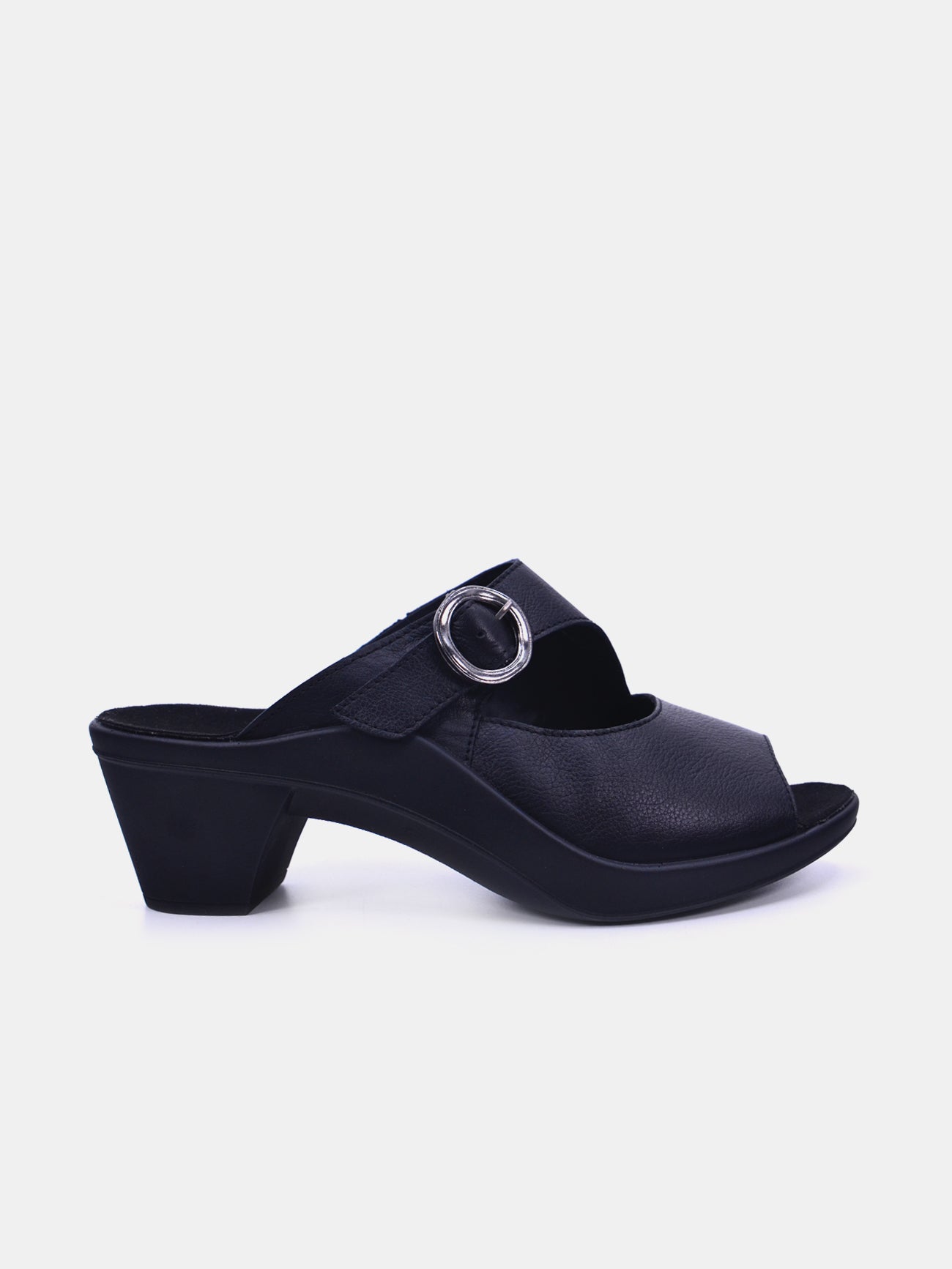 Romika 27161-AR491 Heel Sandals #color_Black