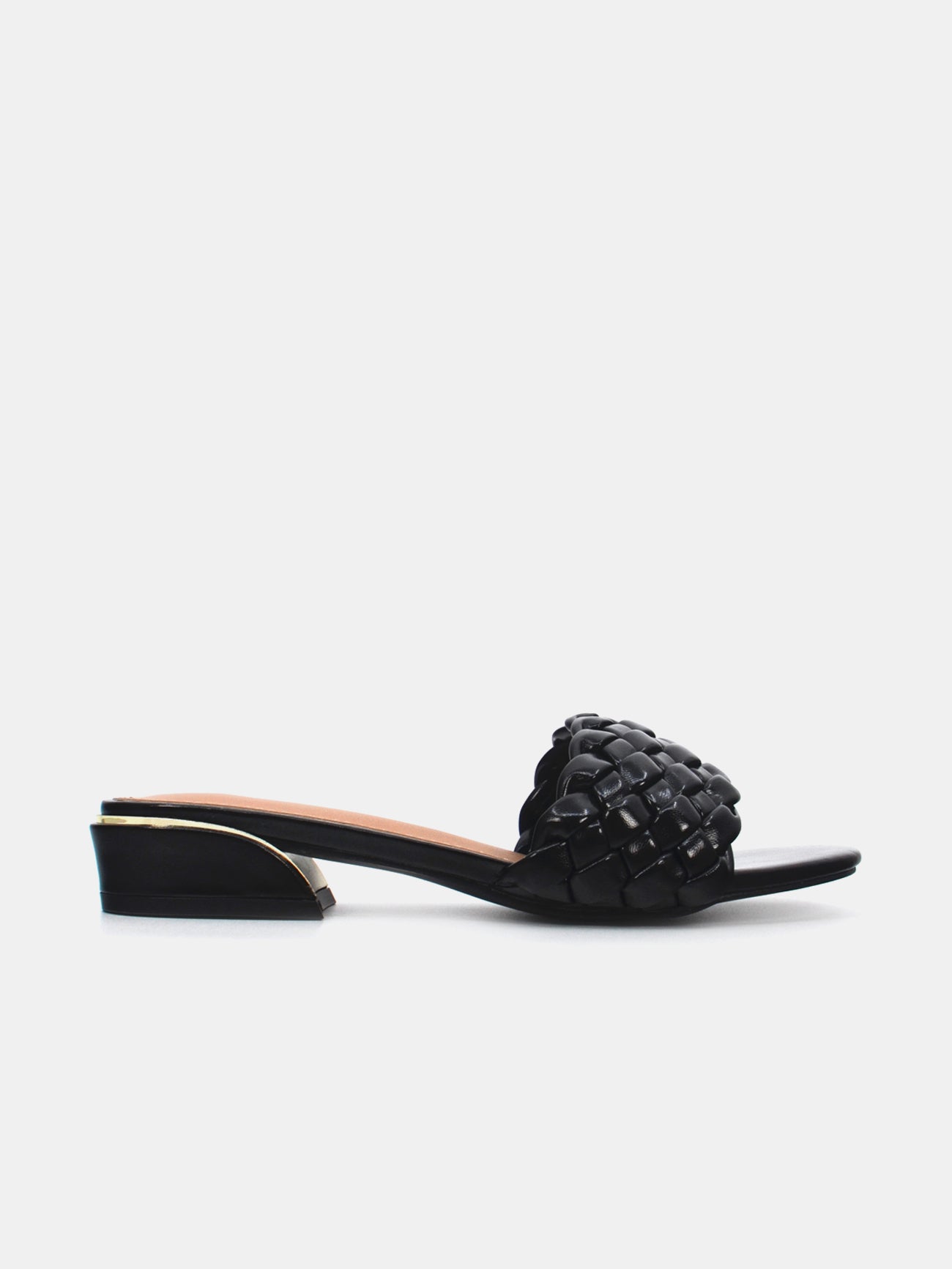 Mynaal Blithe Women's Flat Sandals #color_Black