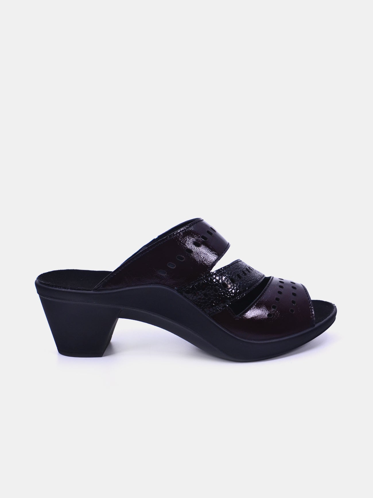 Romika 27162-AR544 Heel Sandals #color_Maroon