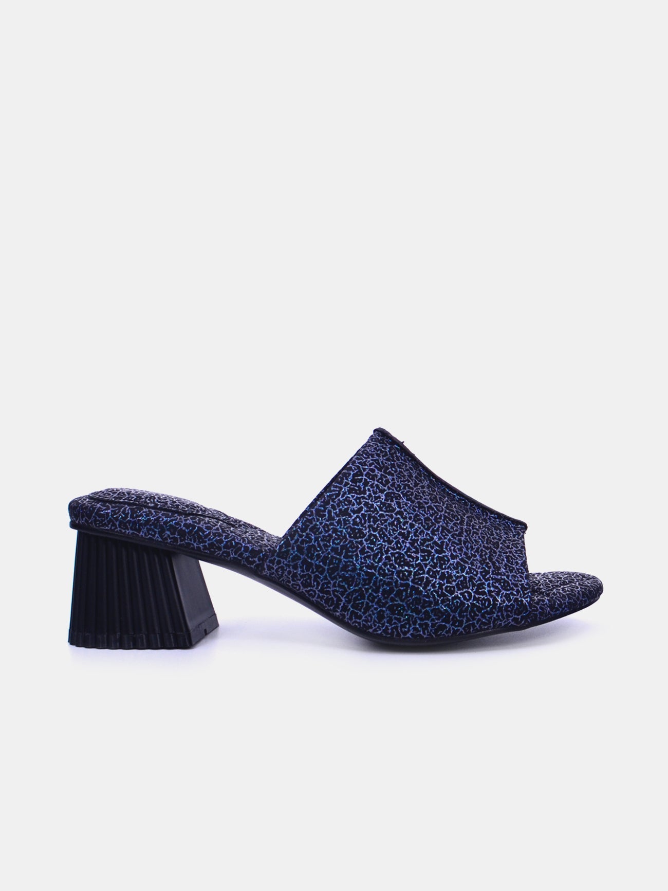 Mynaal Omira Women's Block Heel Sandals #color_Black